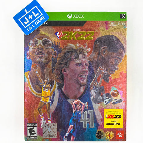 NBA 2K22 75th Anniversary Edition - (XSX) Xbox Series X Video Games 2K   