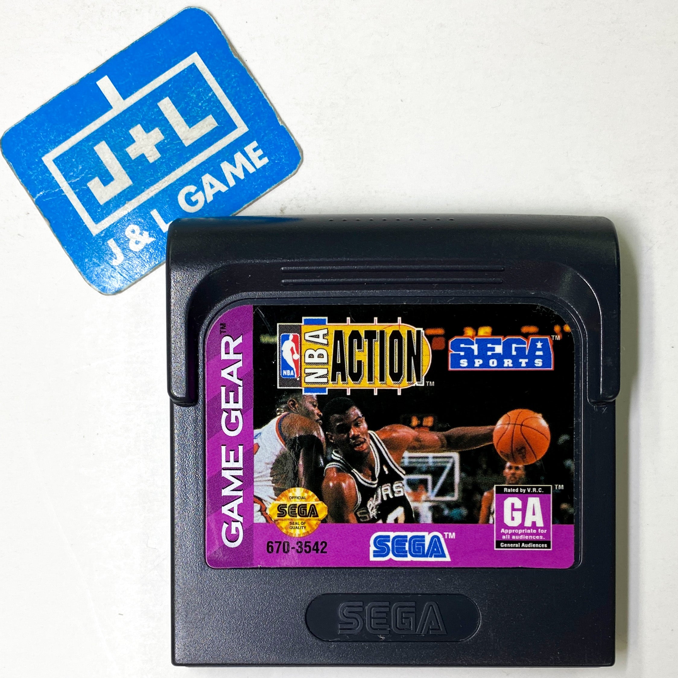 NBA Action starring David Robinson - (SGG) SEGA GameGear [Pre-Owned] Video Games Sega   