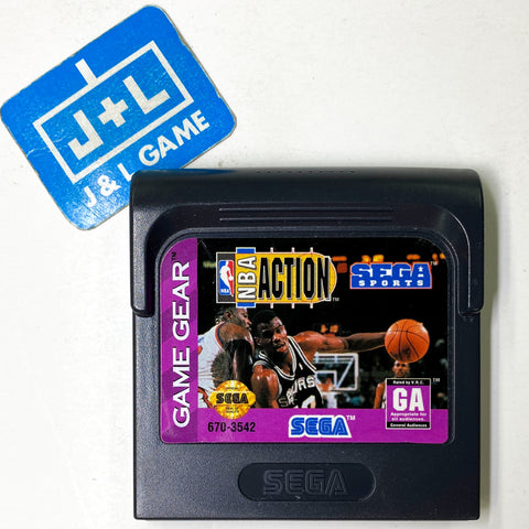 NBA Action starring David Robinson - SEGA GameGear [Pre-Owned] Video Games Sega   