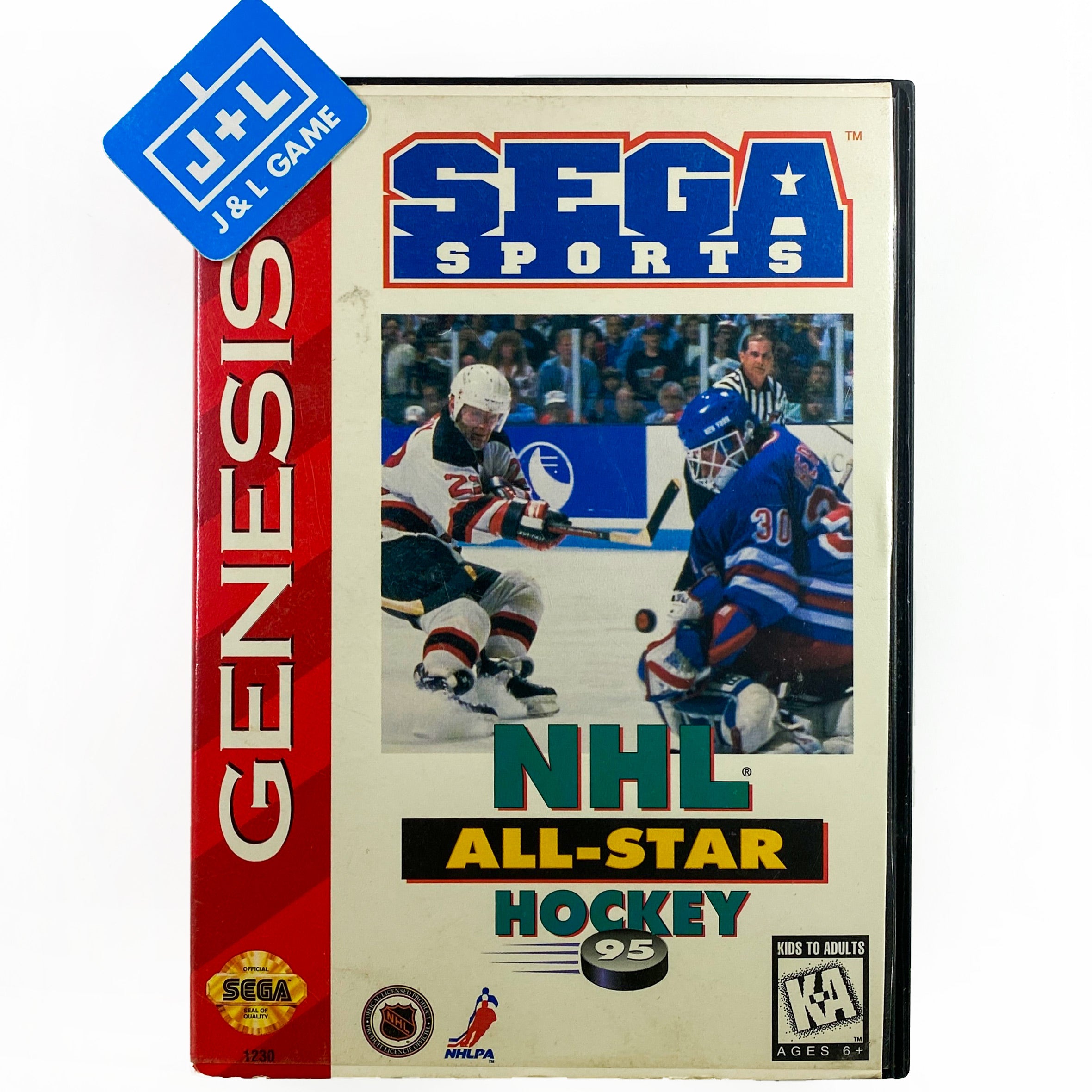 NHL All-Star Hockey '95 - SEGA Genesis [Pre-Owned] Video Games Sega   