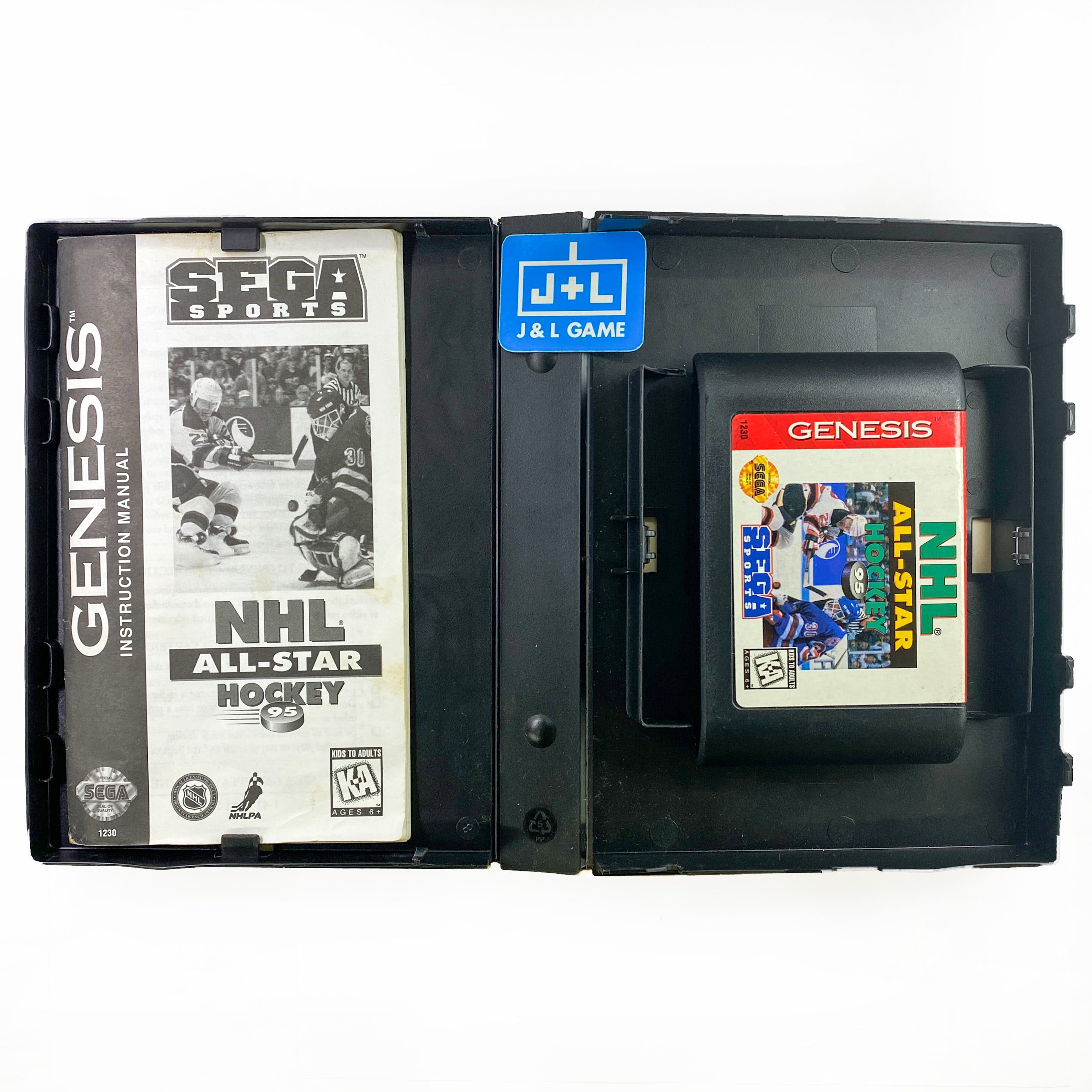 NHL All-Star Hockey '95 - SEGA Genesis [Pre-Owned] Video Games Sega   