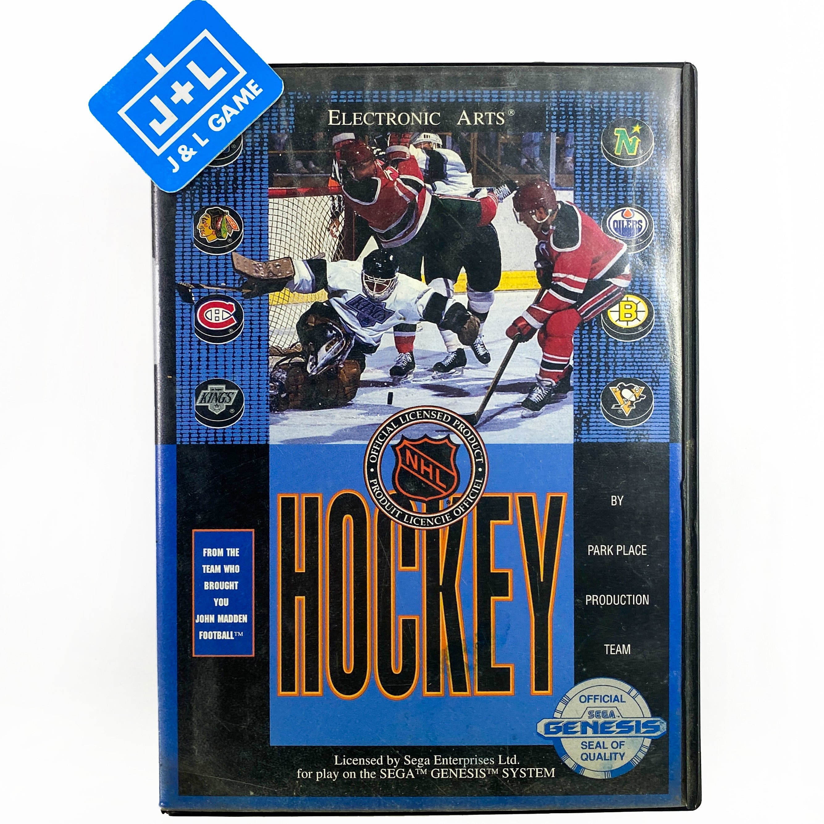 NHL Hockey - (SG) SEGA Genesis [Pre-Owned] Video Games Electronic Arts   