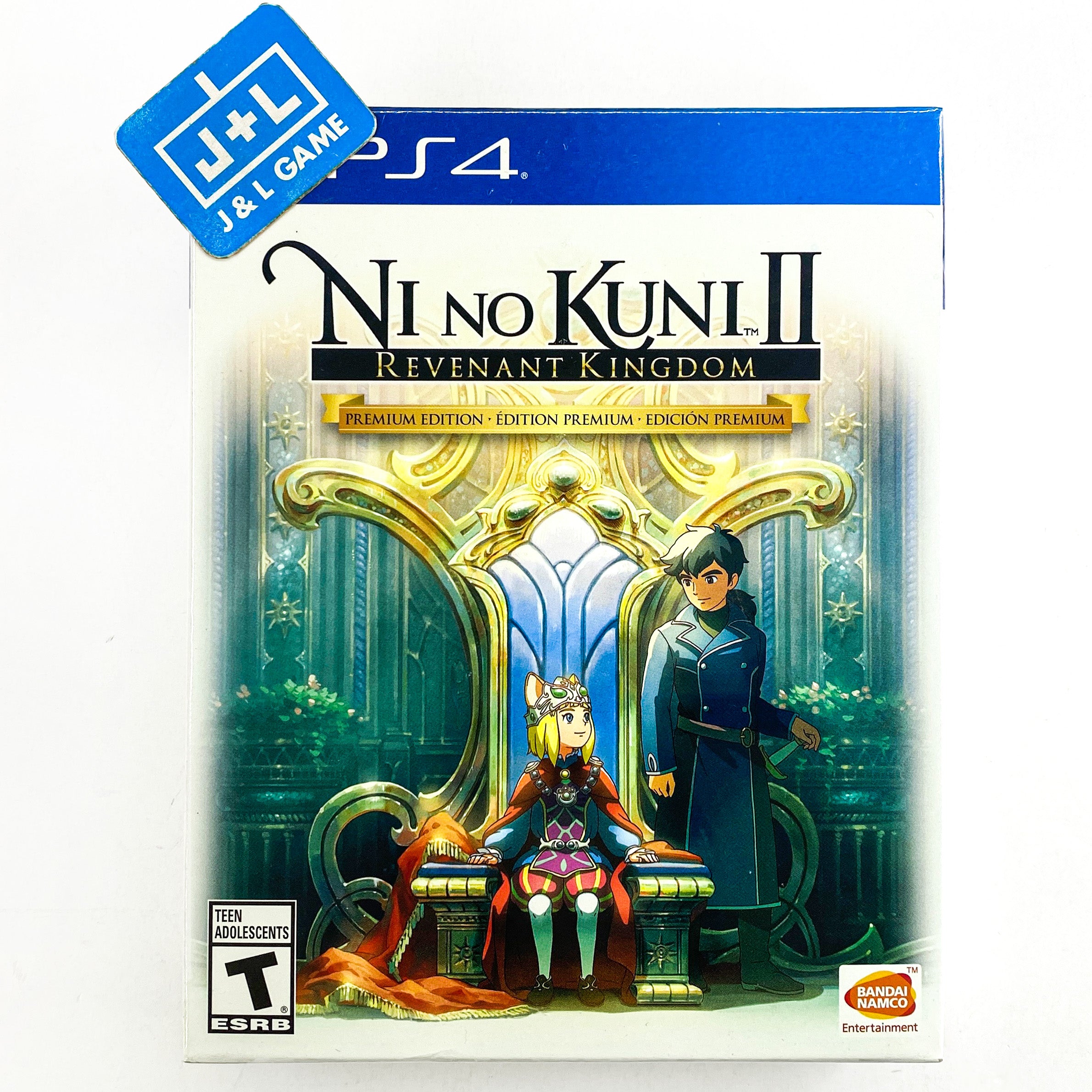 Ni No Kuni II: Revenant Kingdom (Premium Edition) - (PS4) PlayStation 4 Video Games BANDAI NAMCO Entertainment   