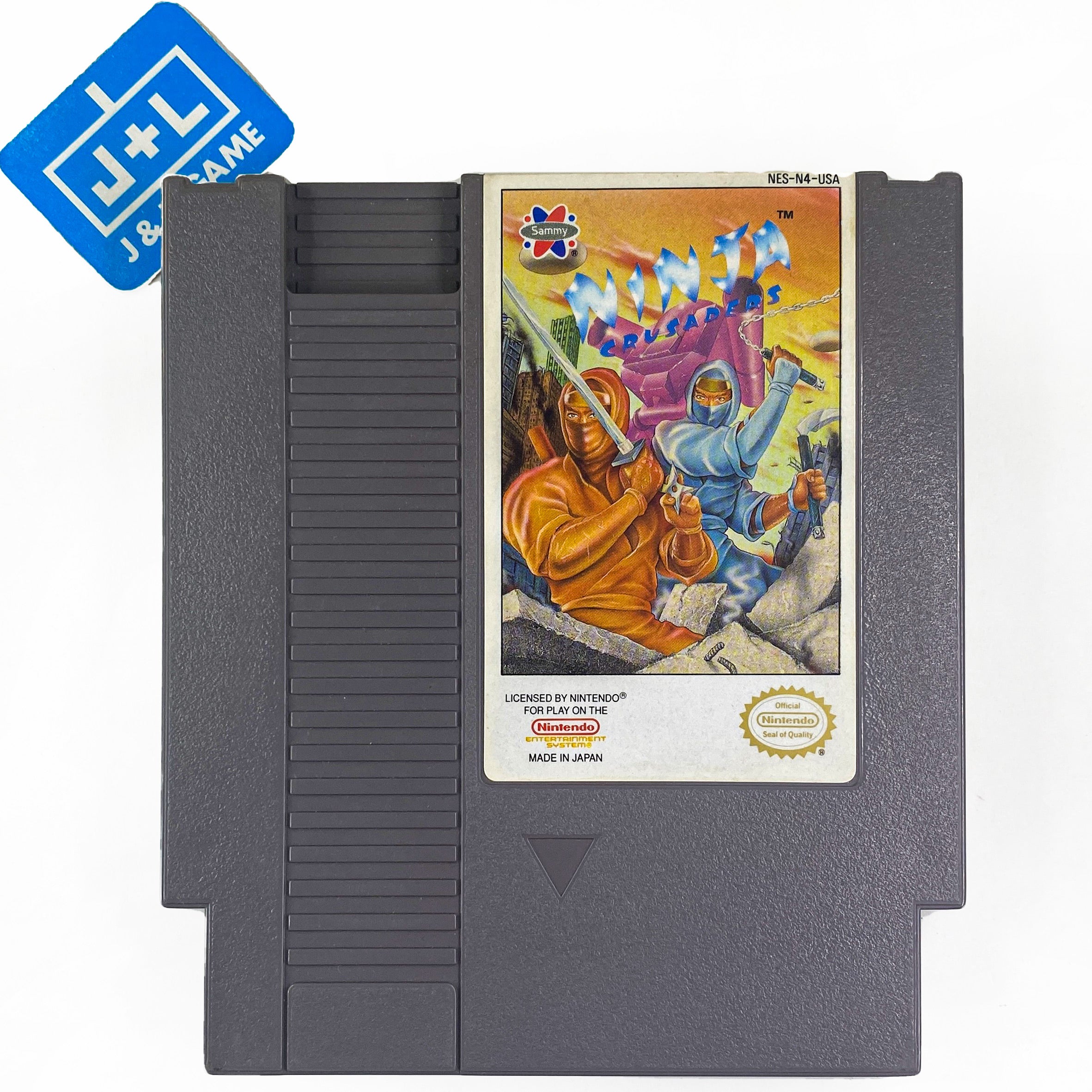 Ninja Crusaders - (NES) Nintendo Entertainment System [Pre-Owned] Video Games Sammy Studios   