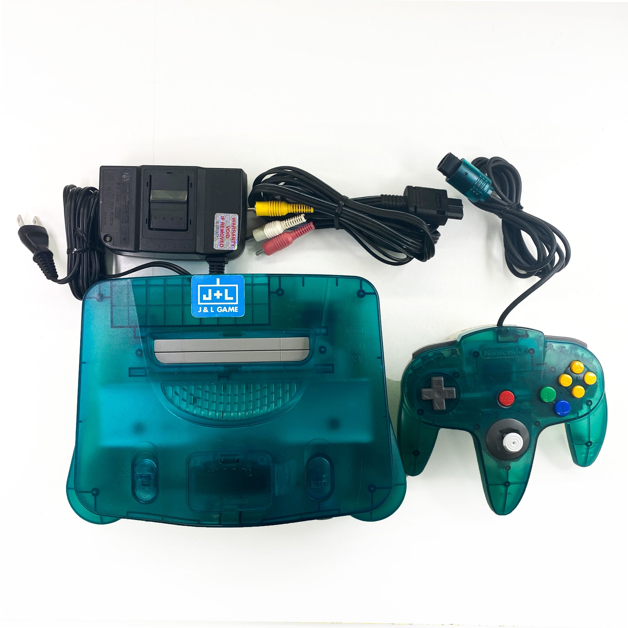 Nintendo 64 Hardware Console (Ice Blue) - (N64) Nintendo 64 [Pre-Owned] CONSOLE Nintendo   