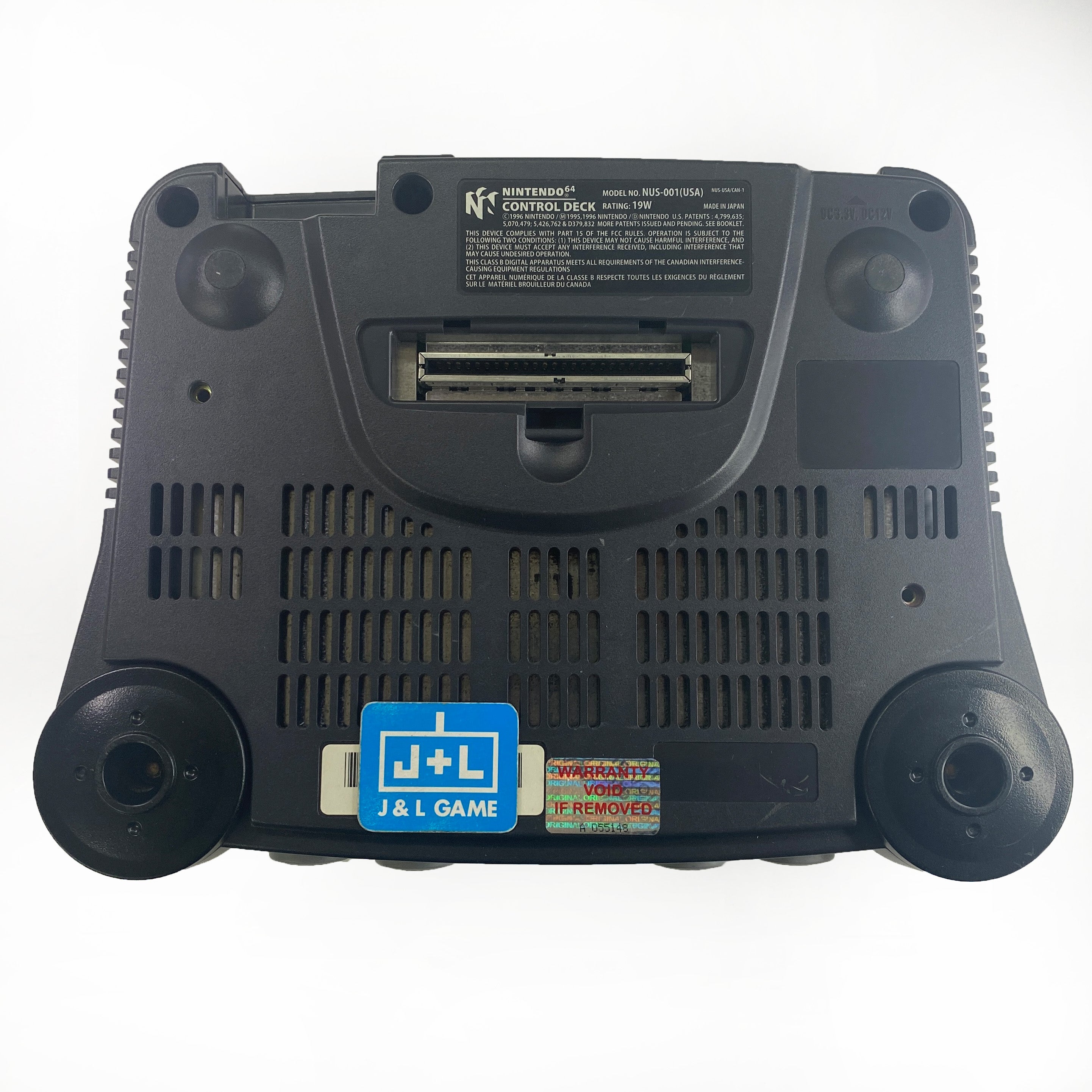 Nintendo 64 Hardware Console (Black) - (N64) Nintendo 64 [Pre-Owned] Video Games Nintendo   