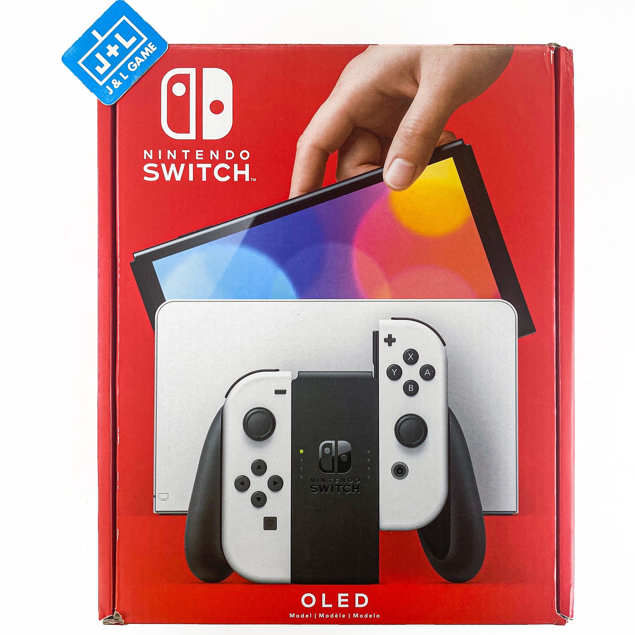 Console Nintendo Switch Model OLED 7 '' White - Versus Gamers