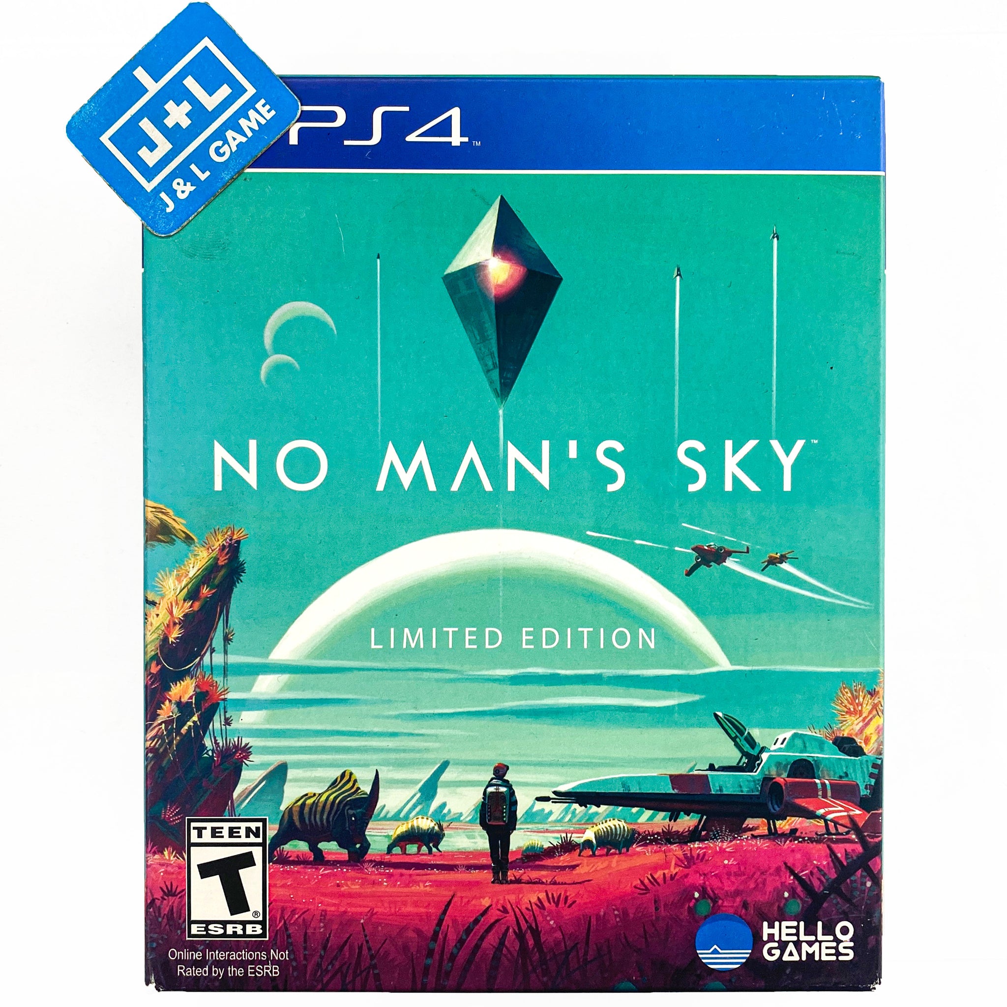 No Man's Sky (Limited Edition) - (PS4) PlayStation 4 Video Games Sony Interactive Entertainment   