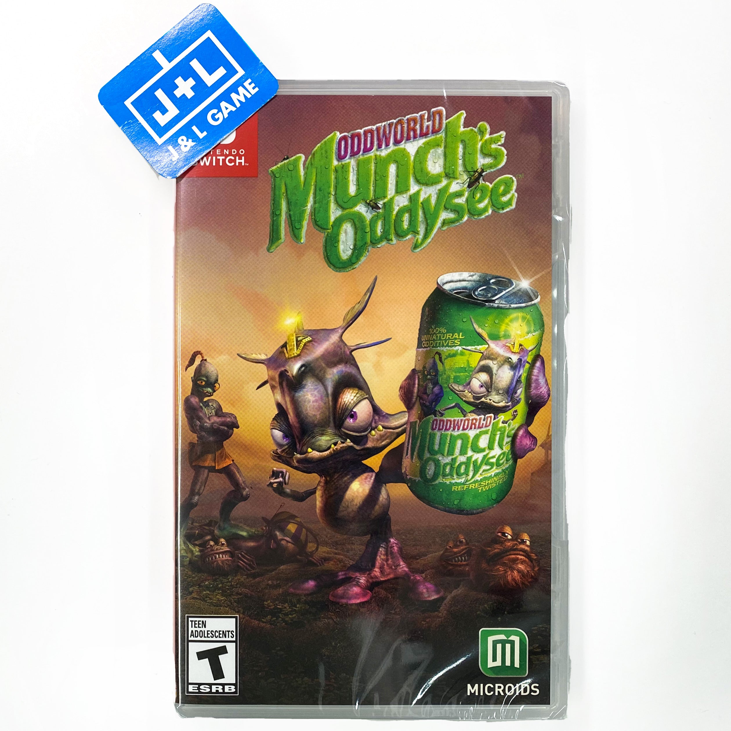 Oddworld: Munch's Oddysee - (NSW) Nintendo Switch Video Games Microids   