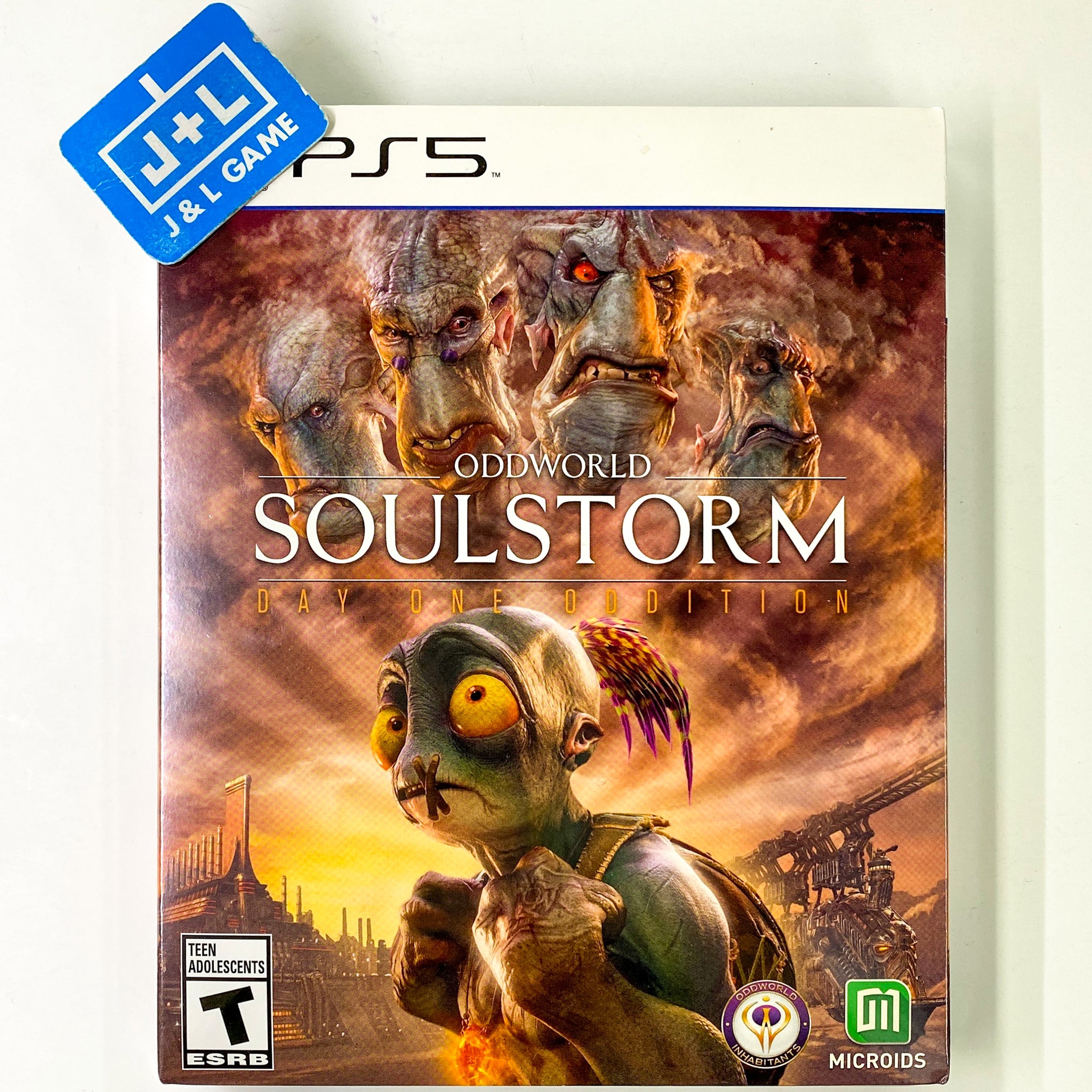 Oddworld: Soulstorm Day One Oddition - (PS5) PlayStation 5 Video Games Microids   