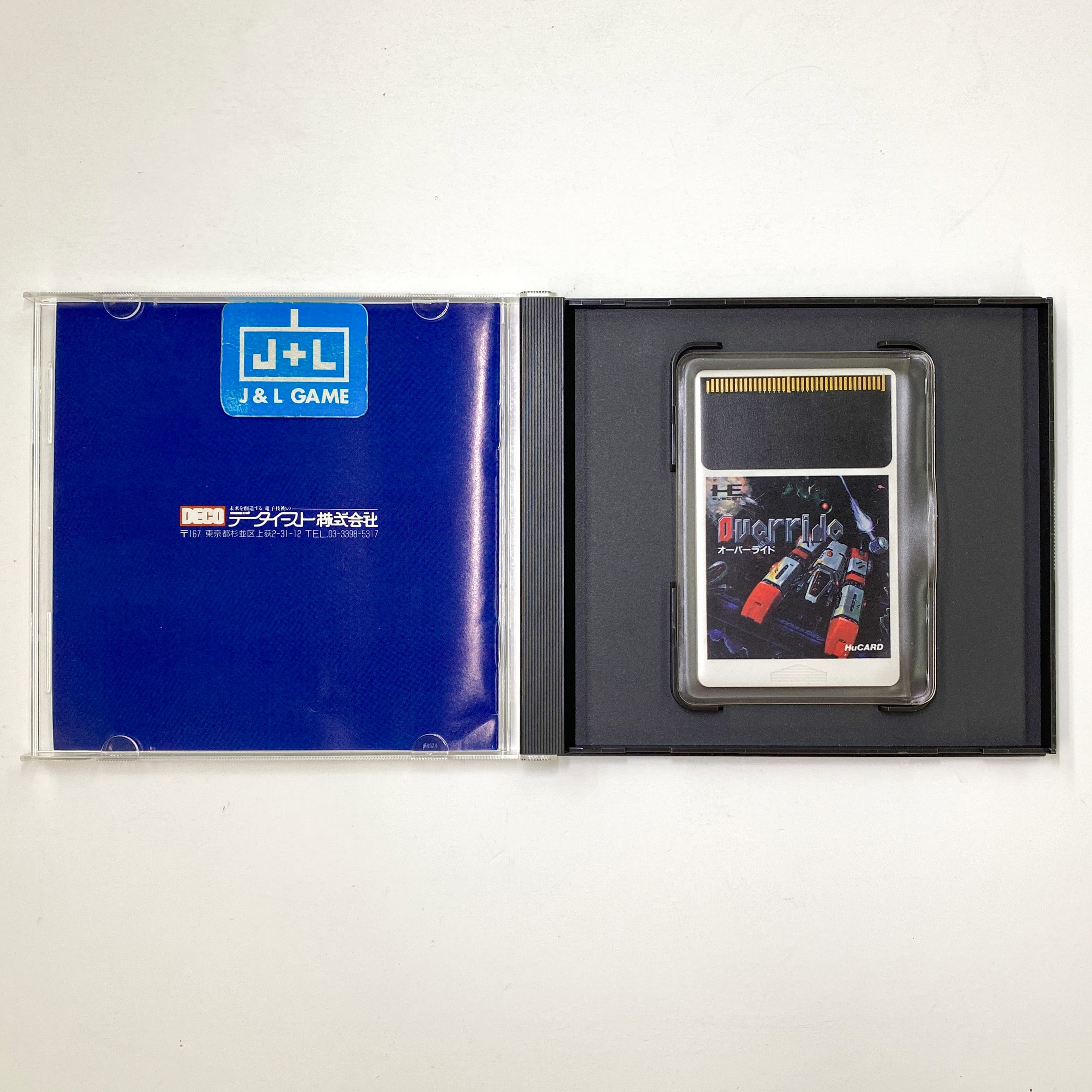 Override - PC-Engine (Japanese Import) [Pre-Owned] Video Games Data East   