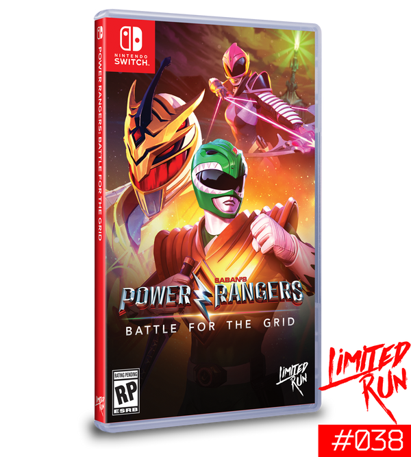 Power Rangers: Battle for the Grid (Limited Run #038) - (NSW) Nintendo Switch [Pre-Owned] Video Games Limited Run Games   