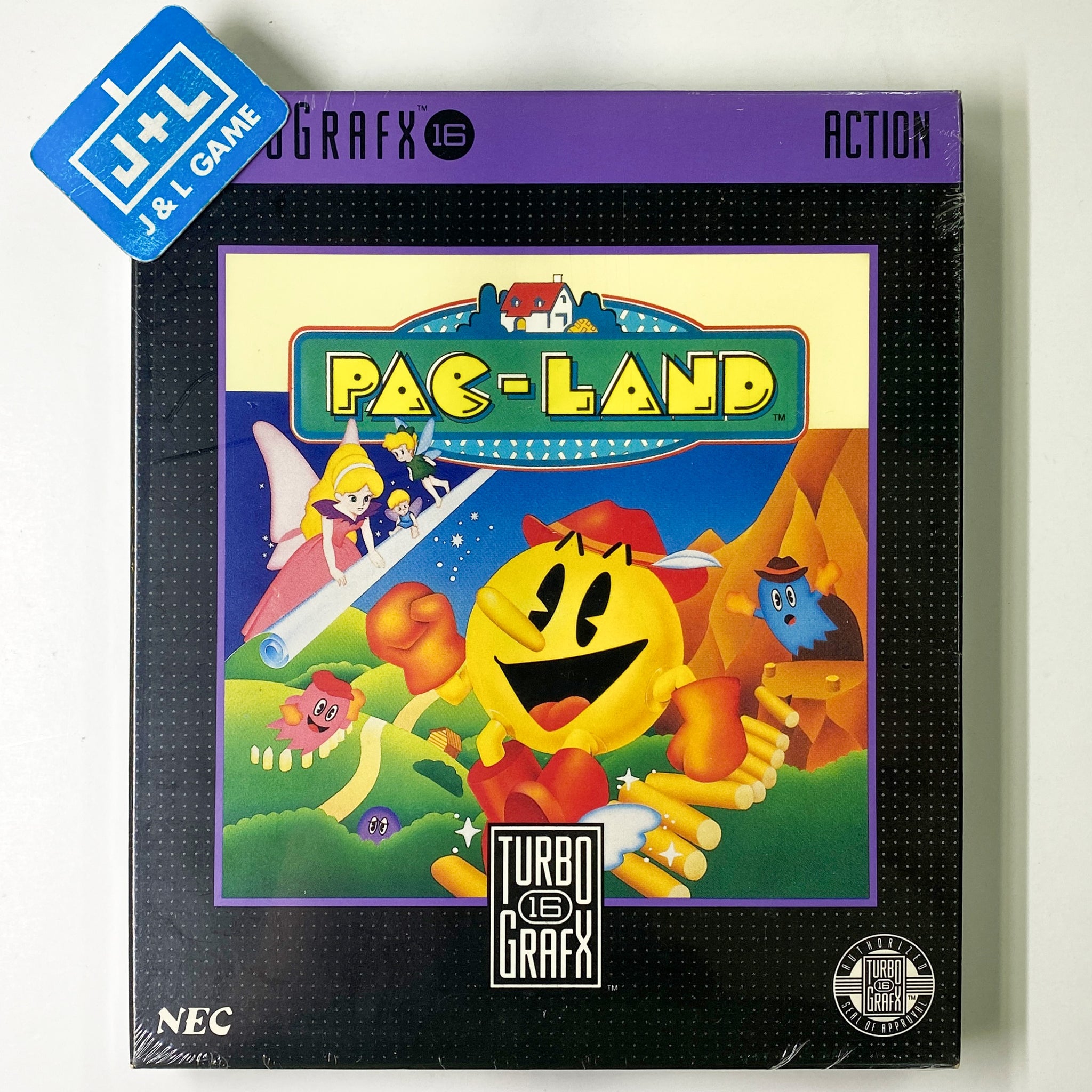 Pac-Land - TurboGrafx-16 Video Games NEC   