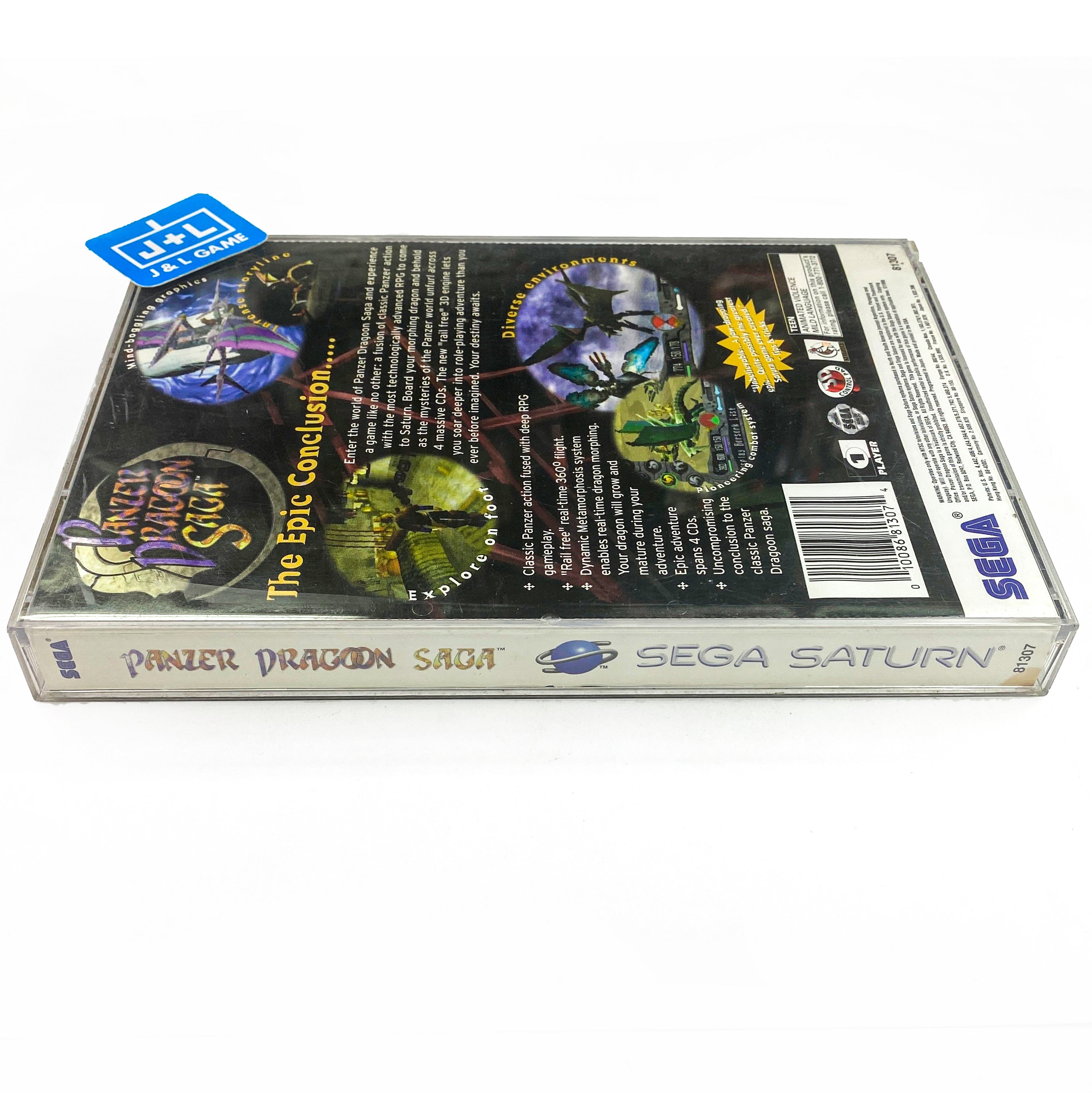 Panzer Dragoon Saga - (SS) SEGA Saturn [Pre-Owned] Video Games Sega   