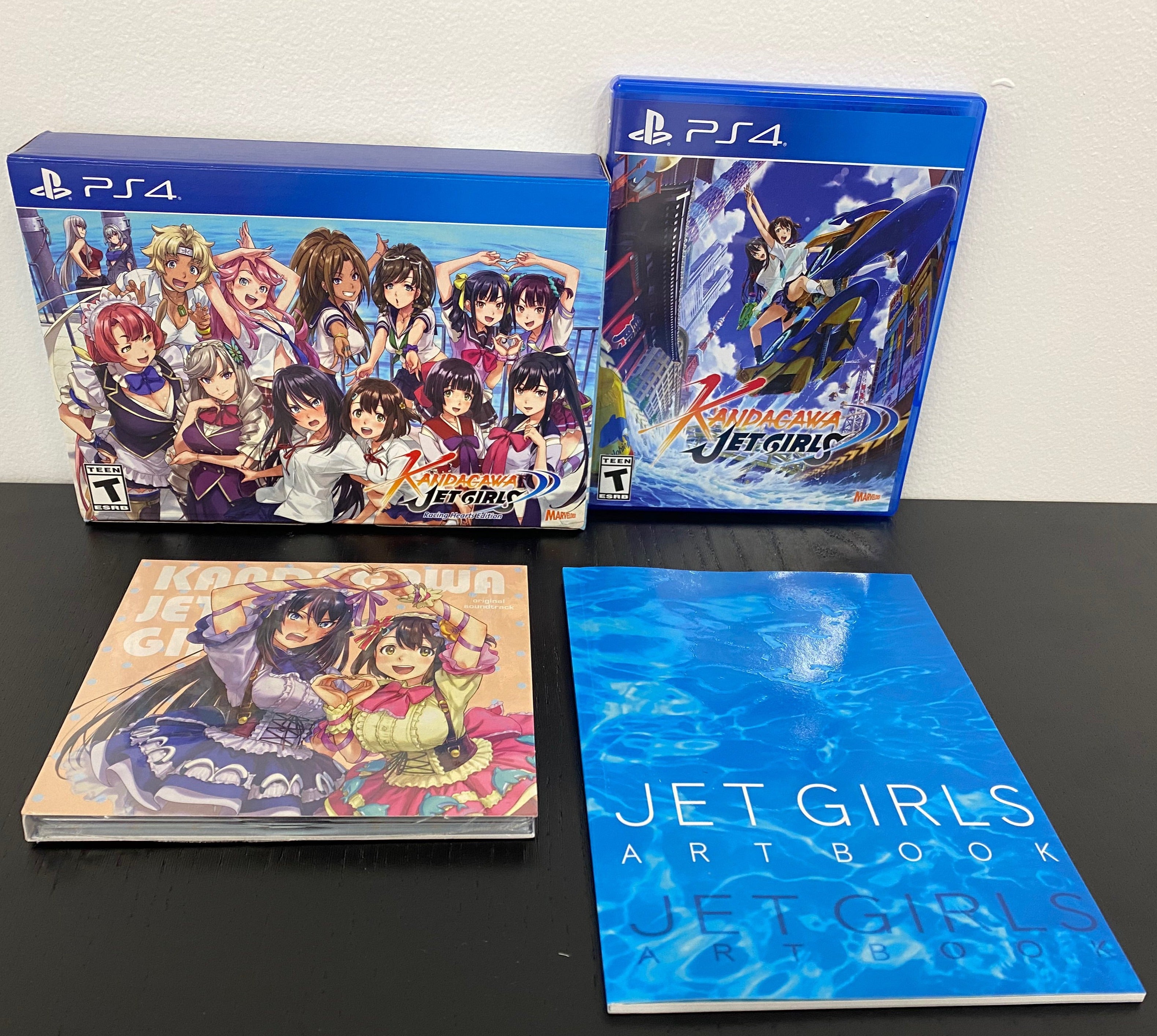 Kandagawa Jet Girls - Racing Hearts Edition (Day 1) -  (PS4) PlayStation 4 [UNBOXING] Video Games Xseed   