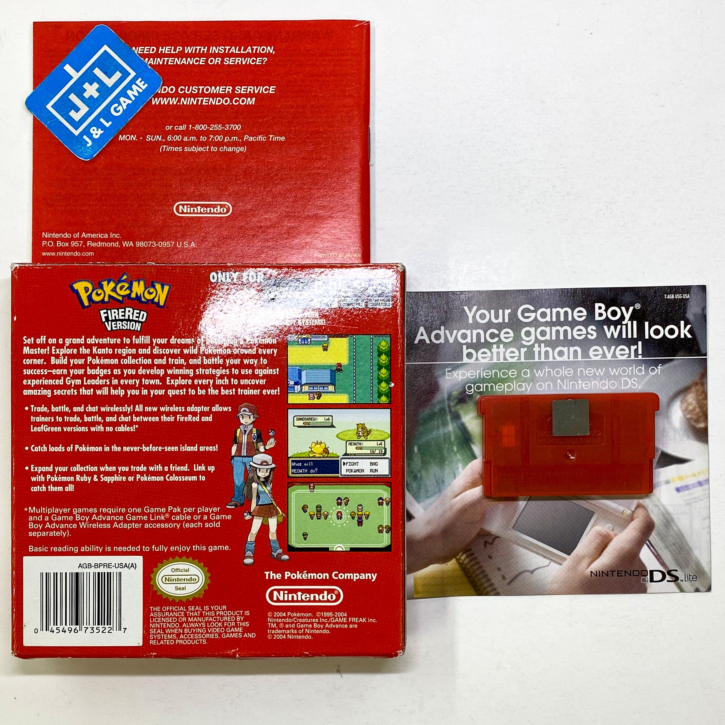 Pokémon Version Rouge Game Boy - Prix - Photo - Présentation Pokémon Version Rouge Game Boy - Prix - Photo - Présentation
