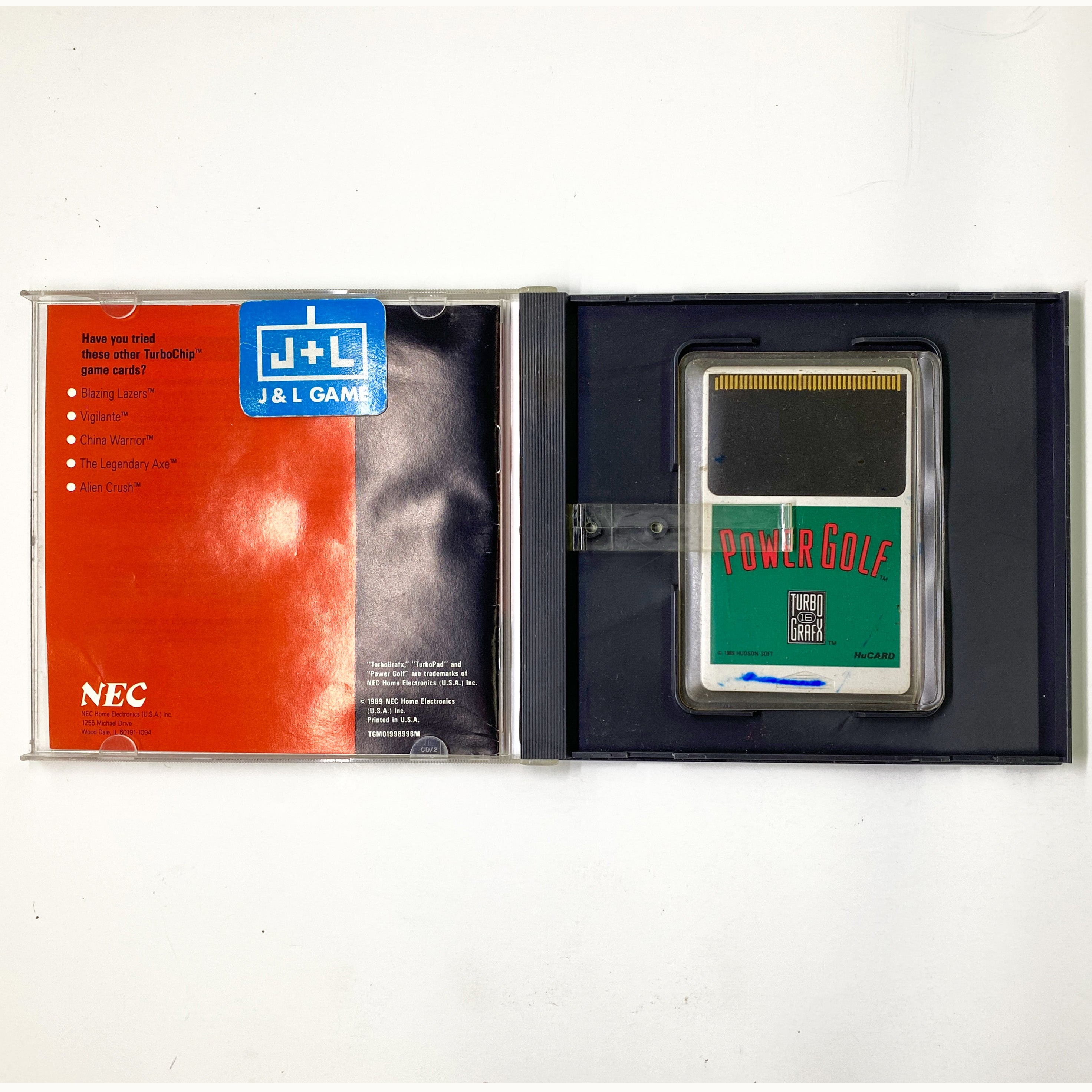 Power Golf - TurboGrafx-16 [Pre-Owned] Video Games NEC   