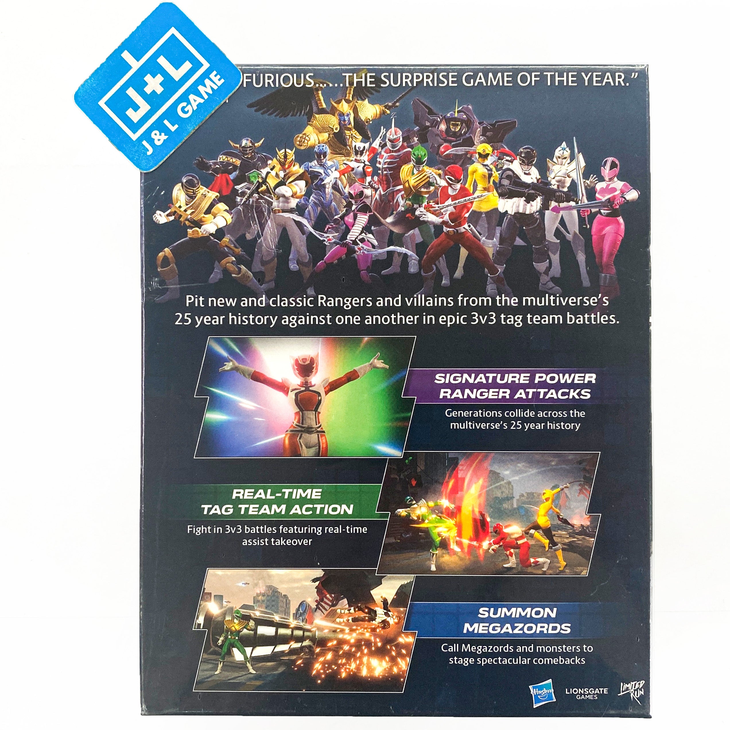 Power Rangers: Battle for the Grid (Limited Run #276) (Mega Edition) - (PS4) PlayStation 4 Video Games Limited Run Games   