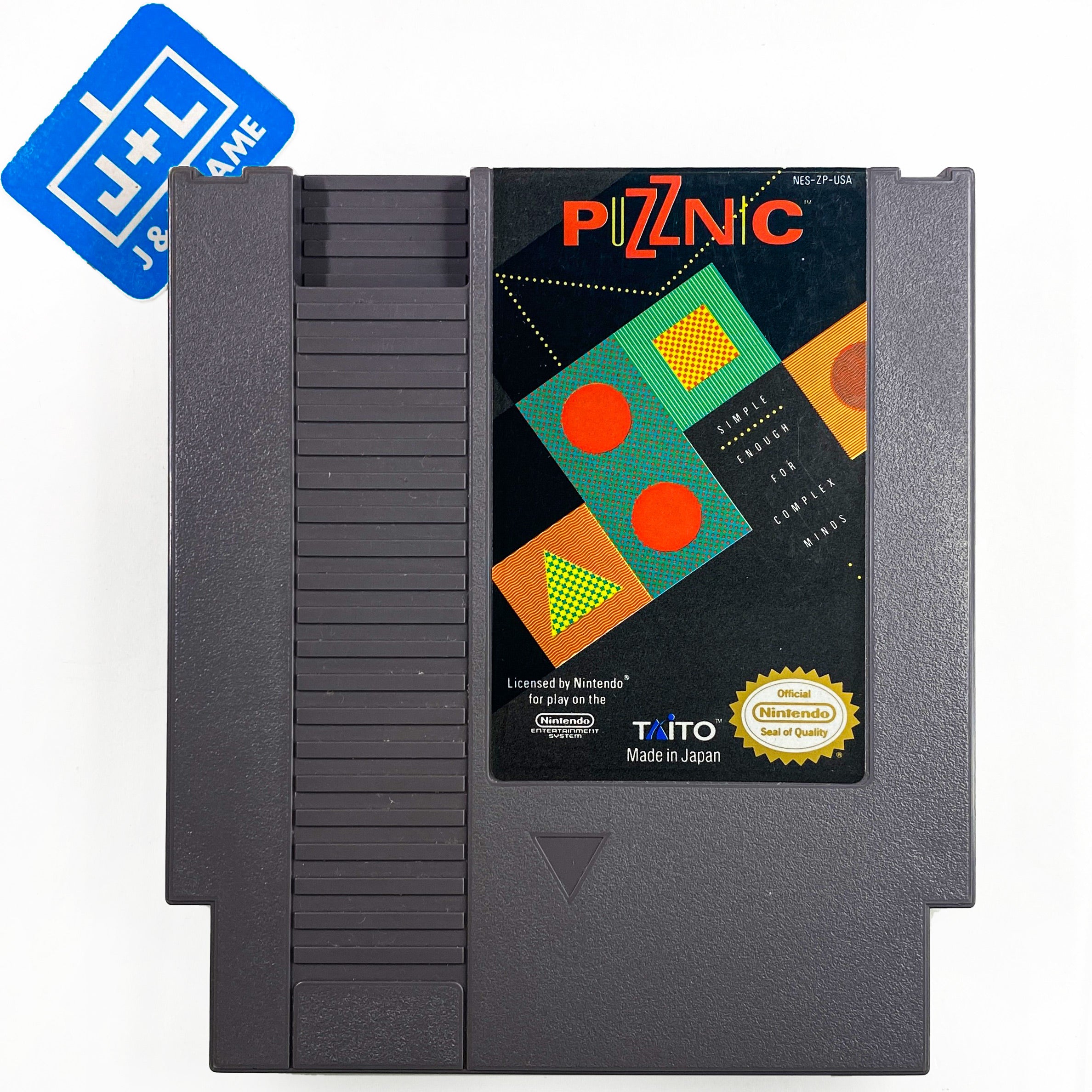 Puzznic - (NES) Nintendo Entertainment System [Pre-Owned] Video Games Taito Corporation   
