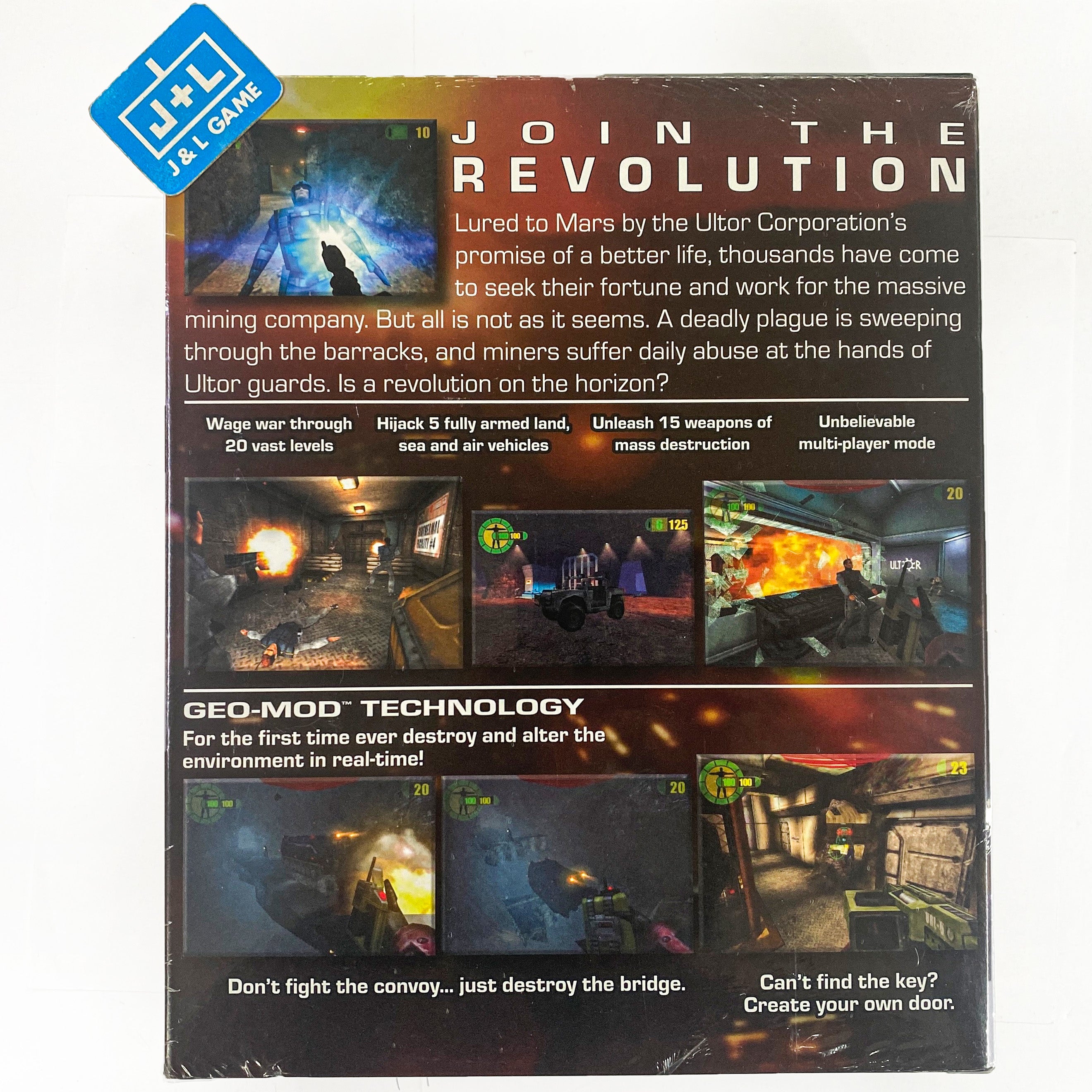 Red Faction (Limited Run #281) (Classic Edition) - (PS4) PlayStation 4 Video Games Limited Run Games   