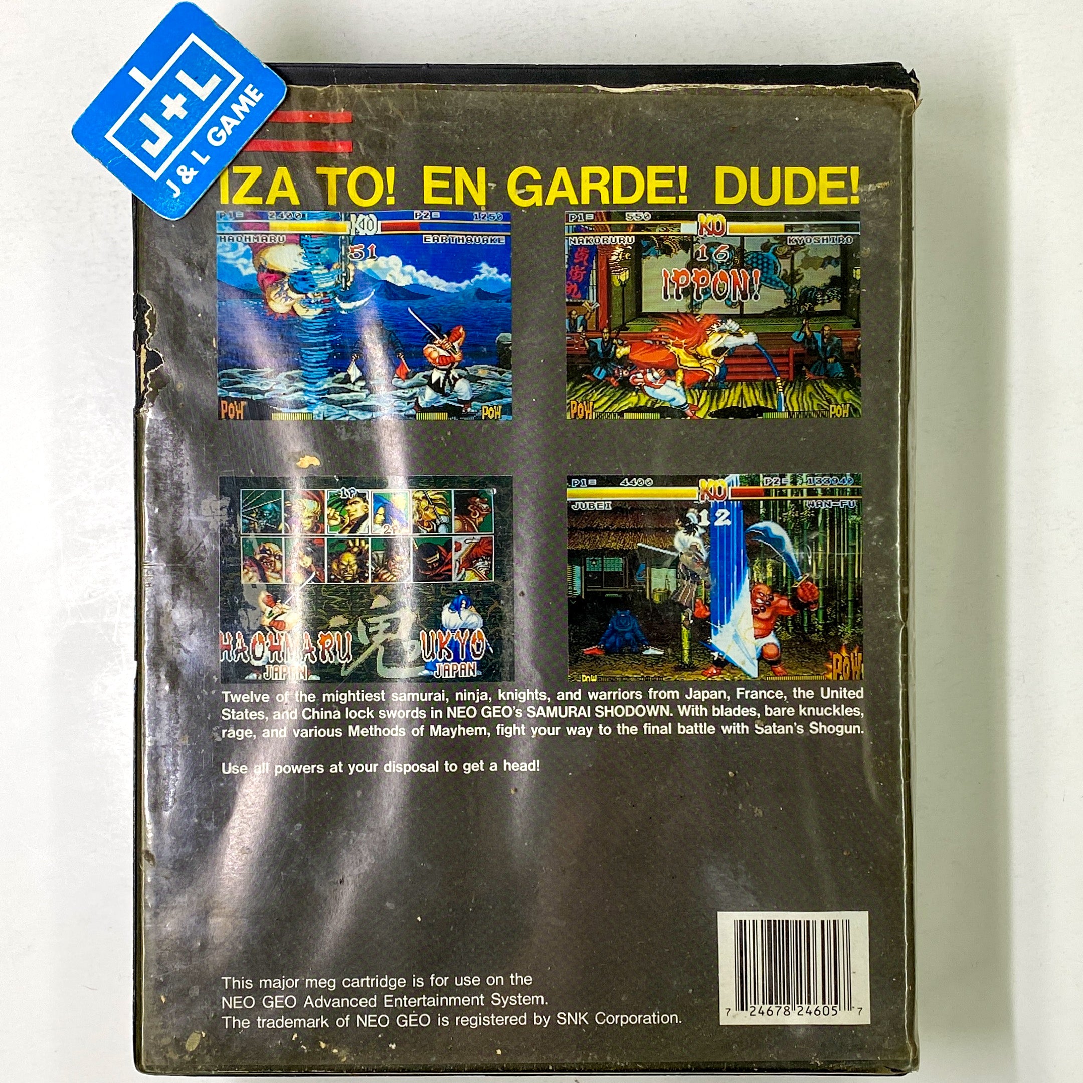 Samurai Shodown - SNK NeoGeo [Pre-Owned] Video Games SNK   