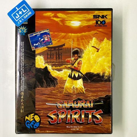 Samurai Spirits - SNK NeoGeo (Japanese Import) [Pre-Owned] Video Games SNK   