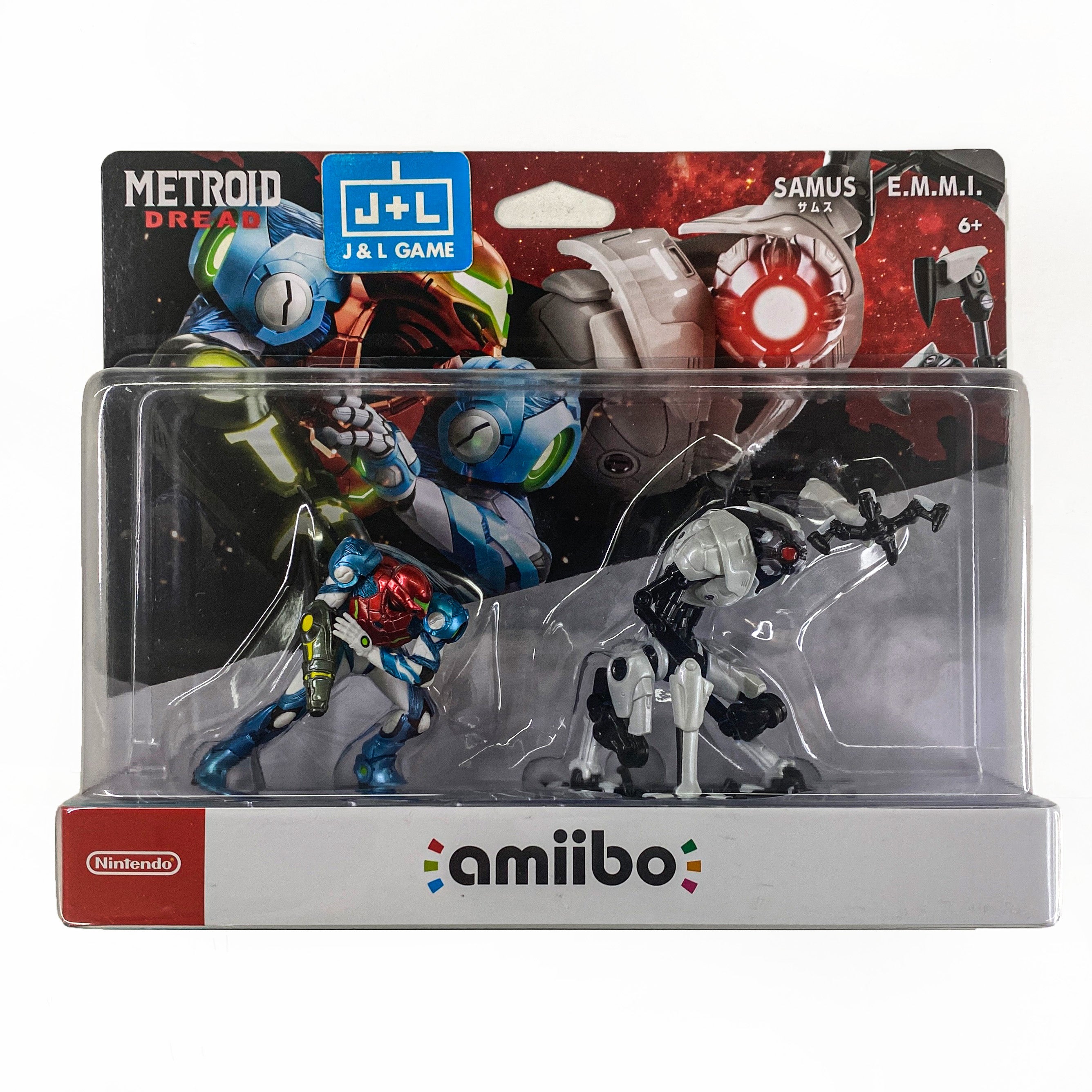 Samus & E.M.M.I. 2-Pack (Metroid Dread) - Nintendo Switch Amiibo Amiibo Nintendo   
