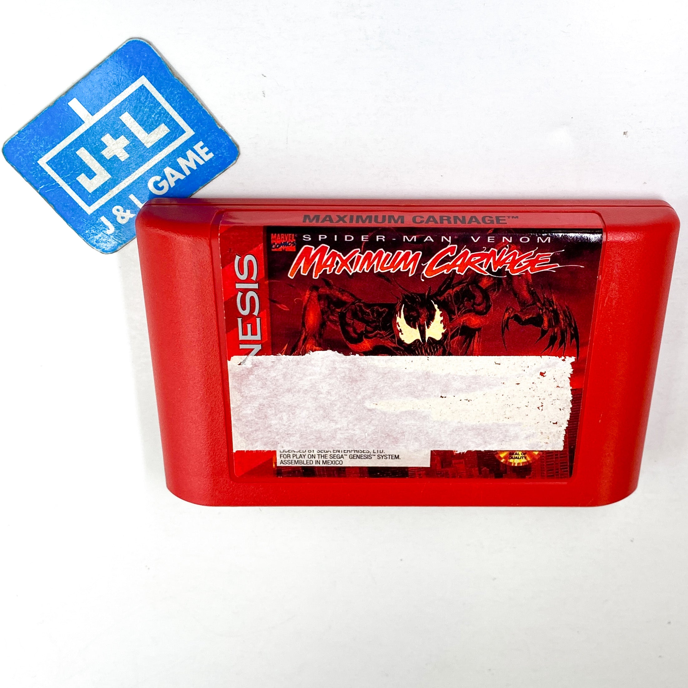 Spider-Man & Venom: Maximum Carnage - SEGA Genesis [Pre-Owned] Video Games Acclaim   