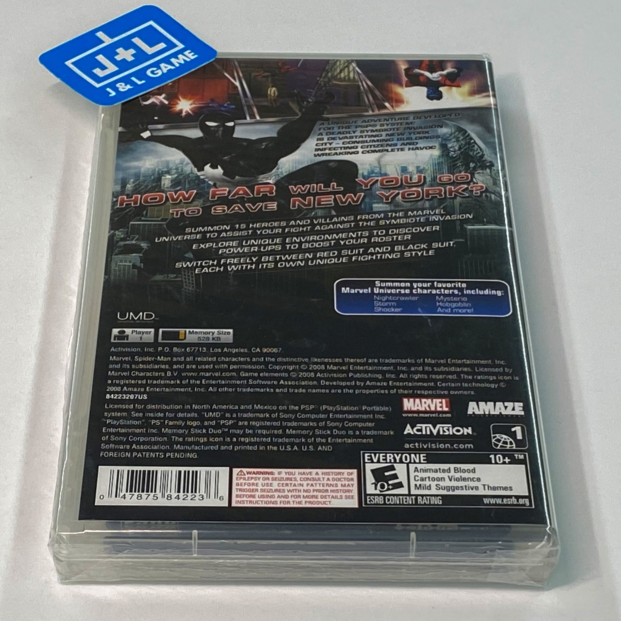 Spider-Man: Web of Shadows (Favorites) - Sony PSP Video Games ACTIVISION   
