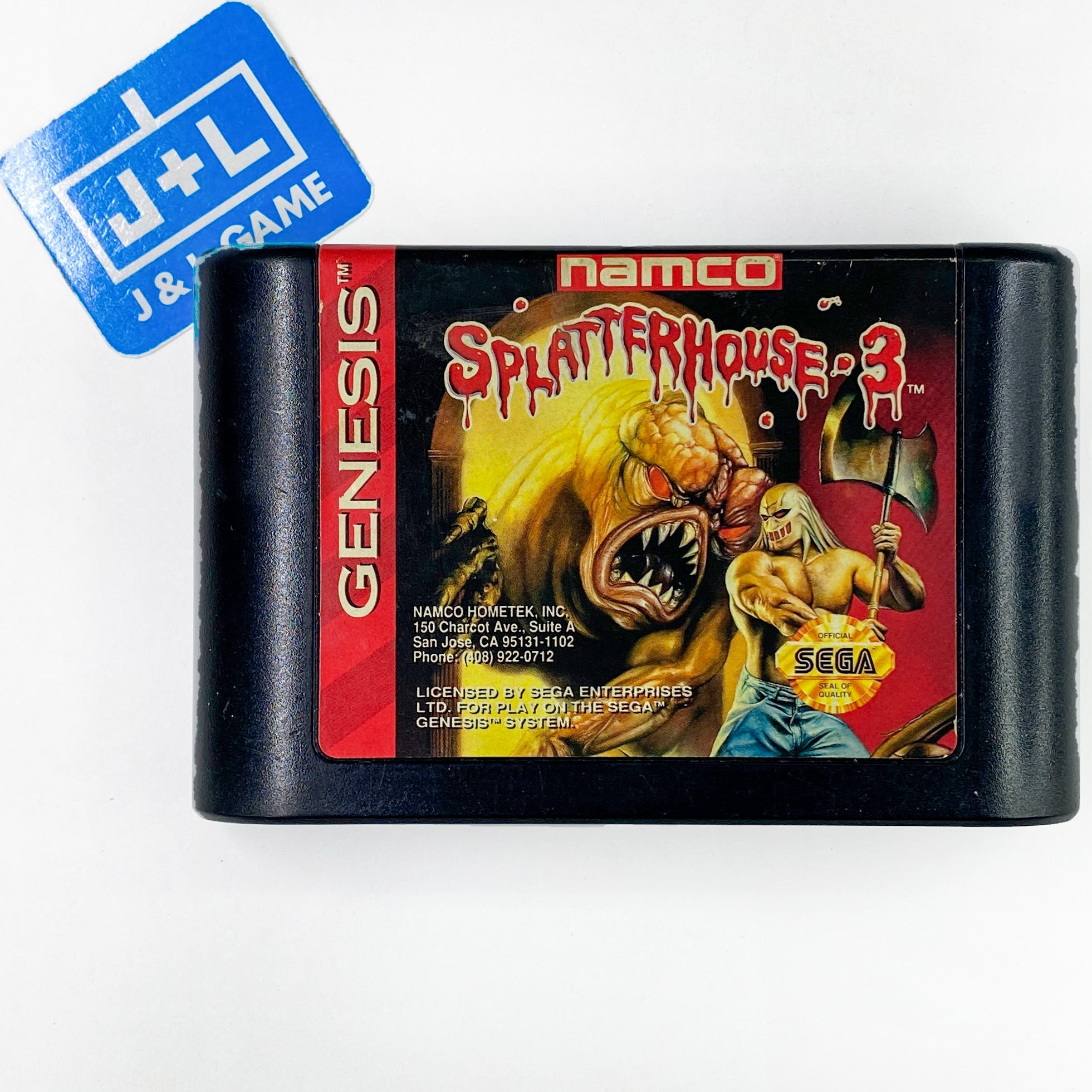 Splatterhouse 3 - SEGA Genesis  [Pre-Owned] Video Games Namco   