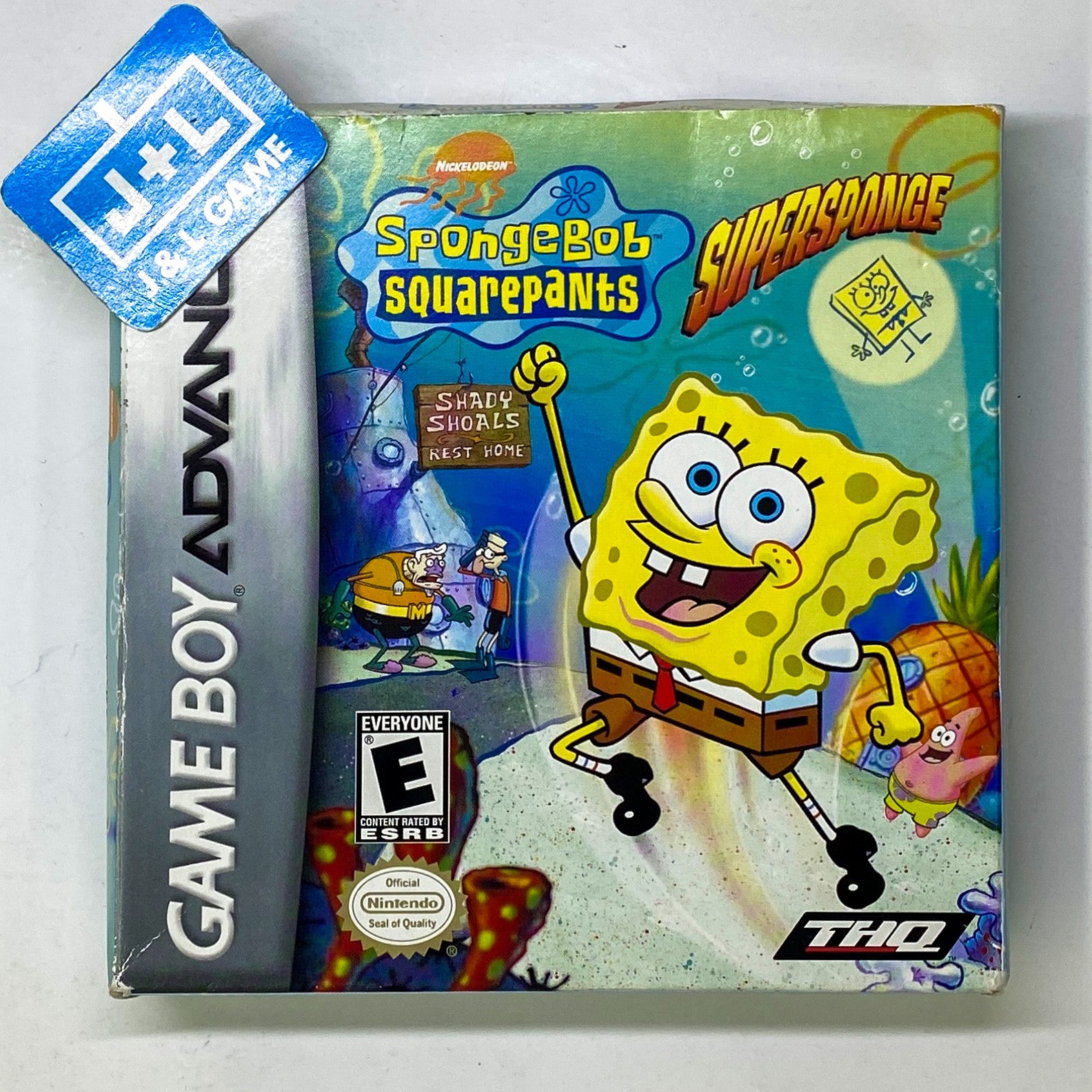 SpongeBob SquarePants: SuperSponge - (GBA) Game Boy Advance [Pre-Owned] Video Games THQ   
