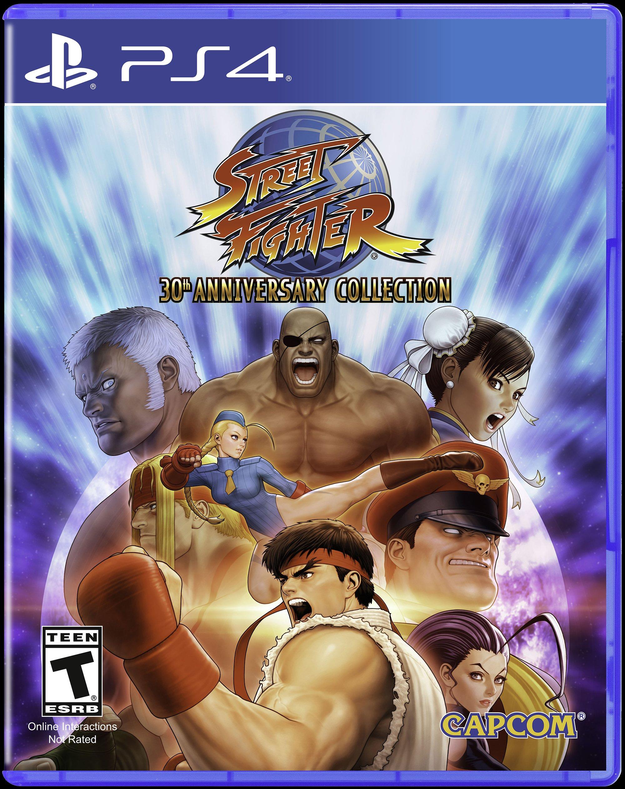 Street Fighter 30th Anniversary Collection - (PS4) PlayStation 4 Video Games Capcom   