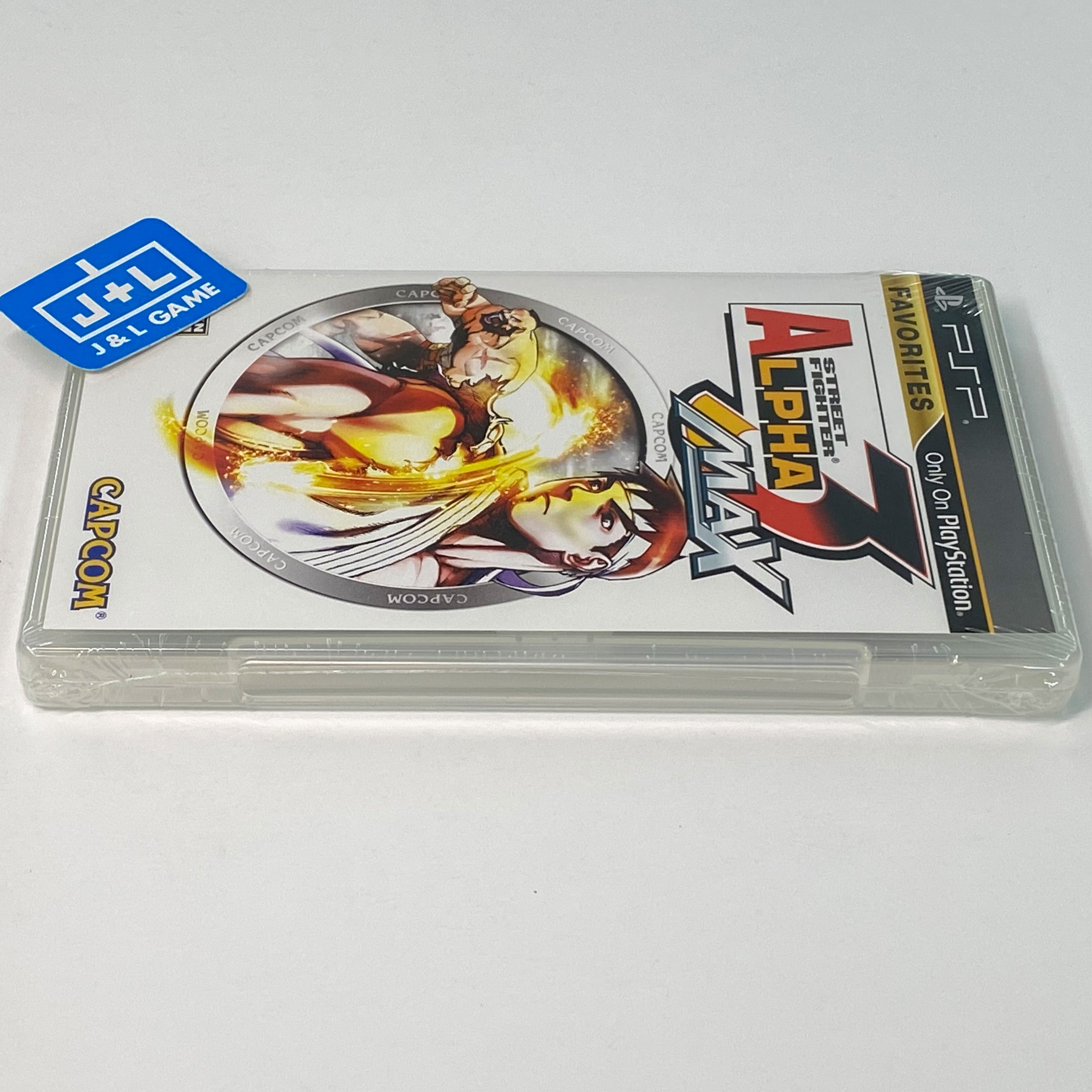Street Fighter Alpha 3 Max (Favorites) - Sony PSP Video Games Capcom   