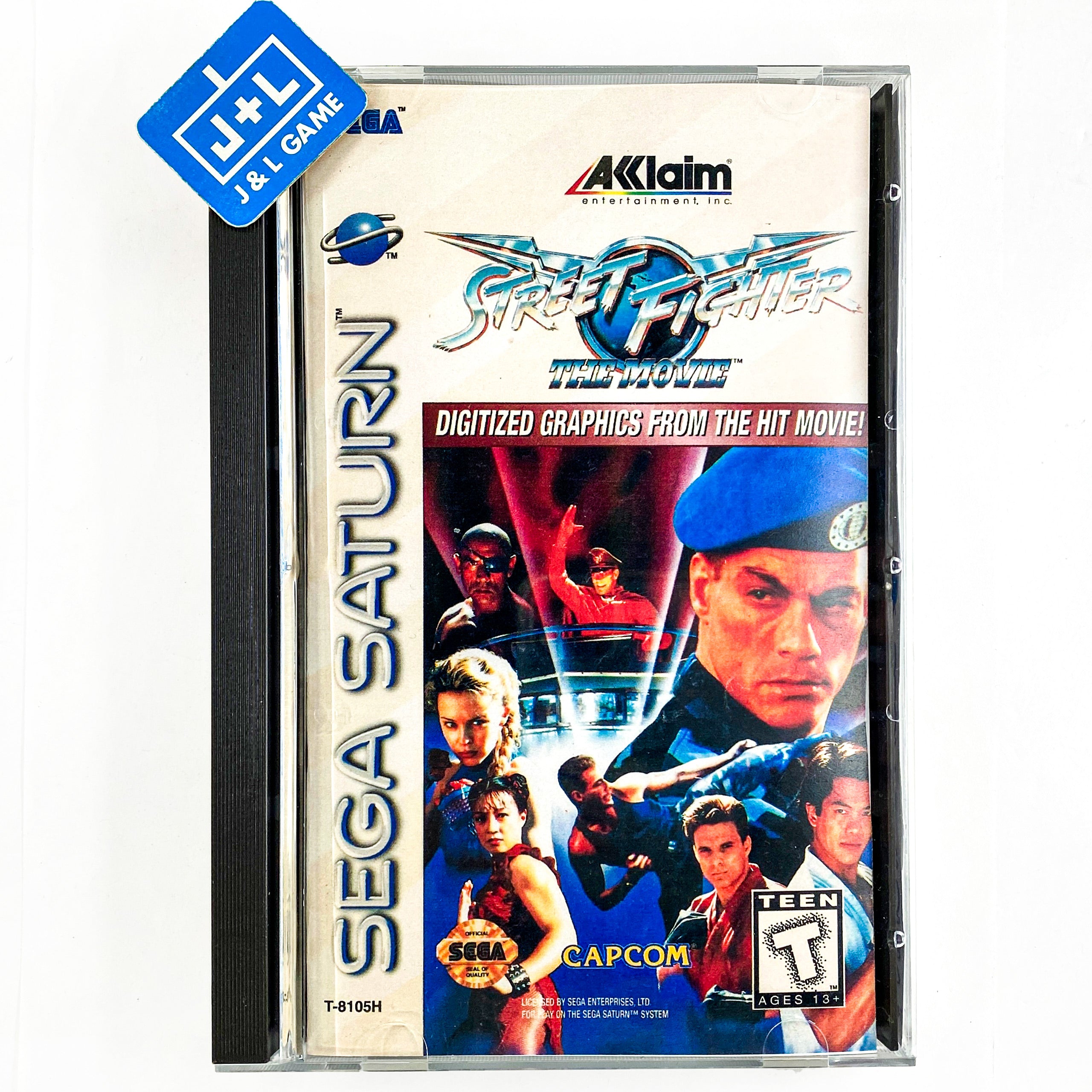 Street Fighter: The Movie - (SS) SEGA Saturn [Pre-Owned] Video Games Acclaim   