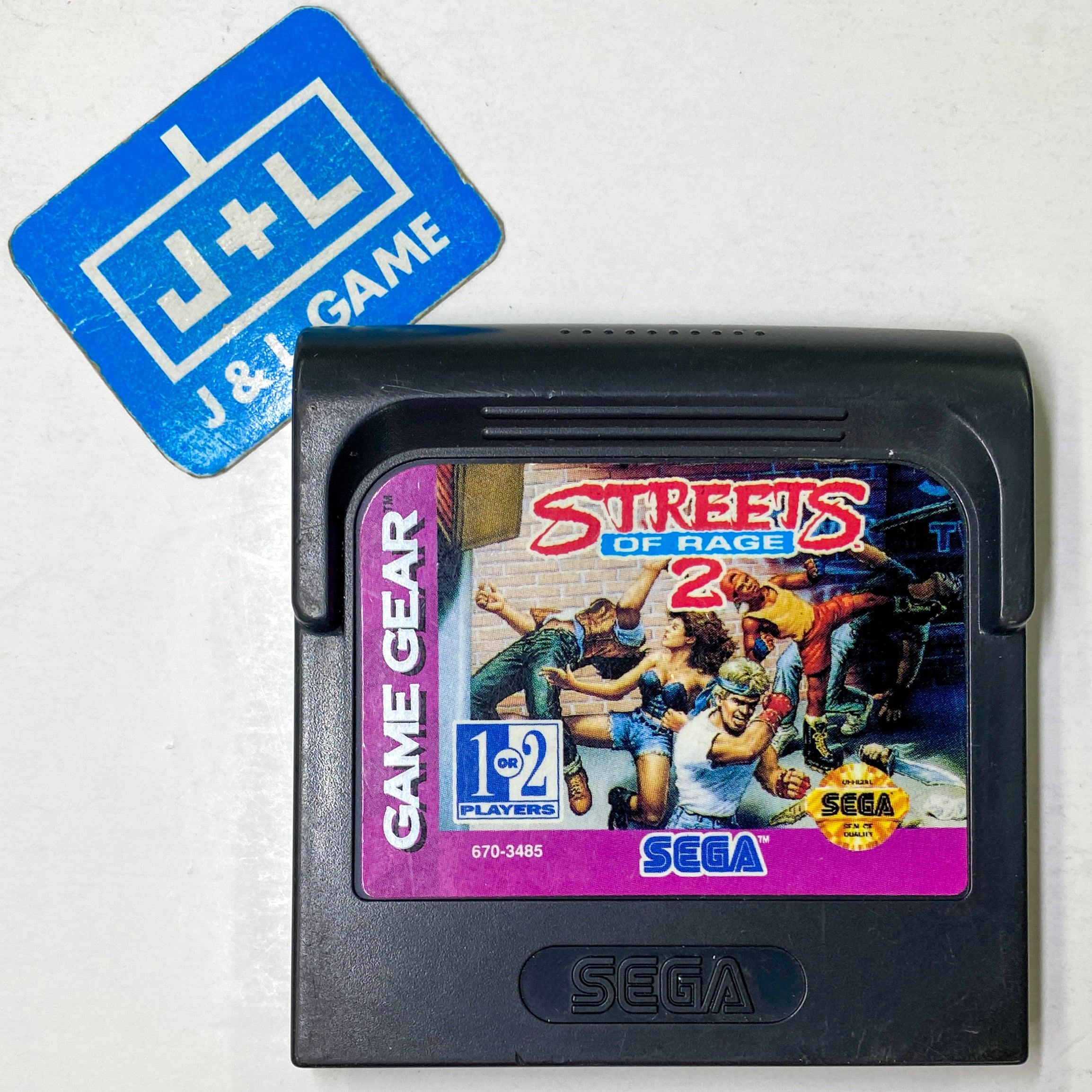 Streets of Rage 2 - SEGA GameGear [Pre-Owned] Video Games Sega   