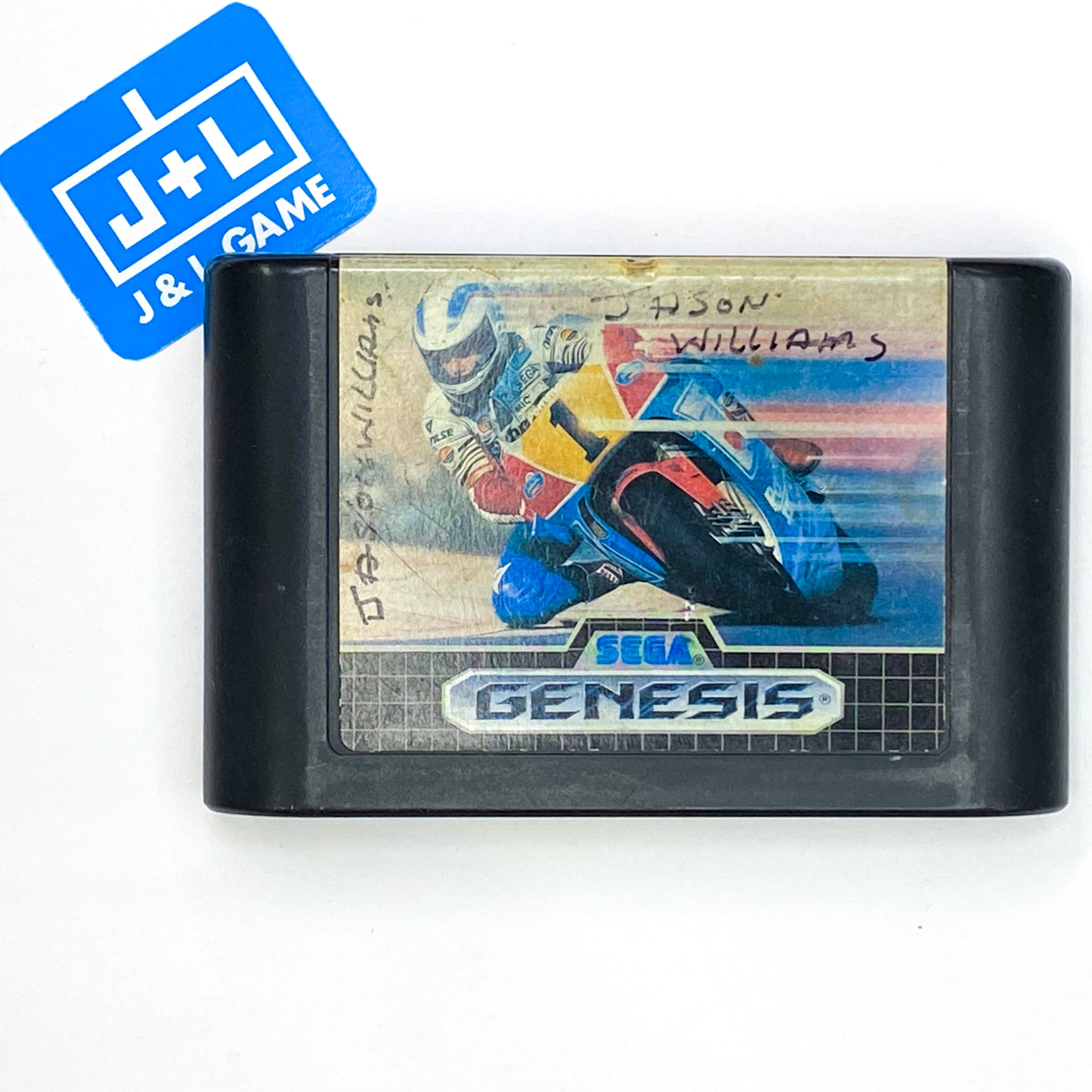 Super Hang-On - (SG) SEGA Genesis [Pre-Owned] Video Games Sega   