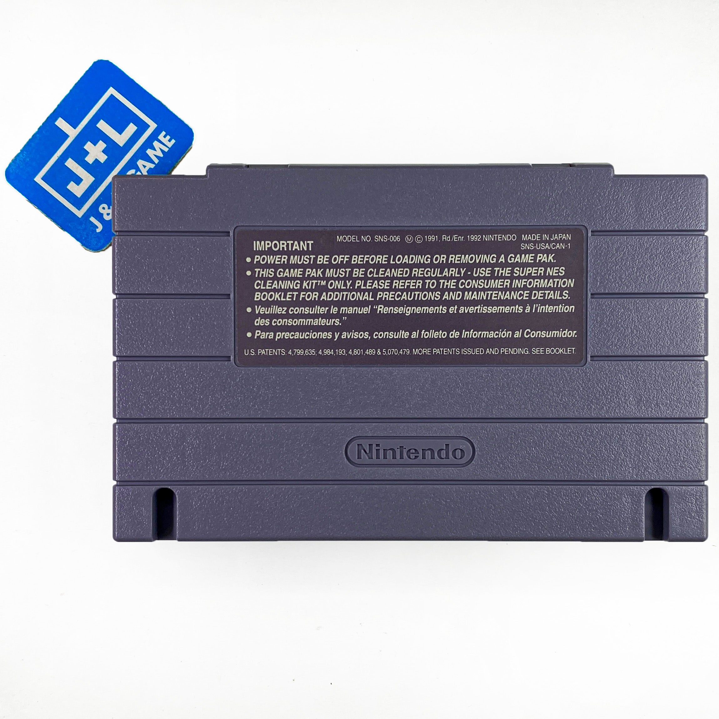 Super Metroid (Player's Choice) - (SNES) Super Nintendo [Pre-Owned] Video Games Intelligent Systems   