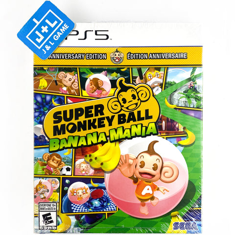 Super Monkey Ball Banana Mania: Anniversary Launch Edition - (PS5) PlayStation 5 Video Games SEGA   