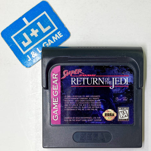 Super Star Wars: Return of the Jedi - SEGA GameGear [Pre-Owned] Video Games Black Pearl   