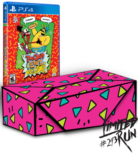 Toe Jam & Earl Back in the Groove! (Limited Run #243) (Collector's Edition) - (PS4) PlayStation 4 Video Games Limited Run Games   