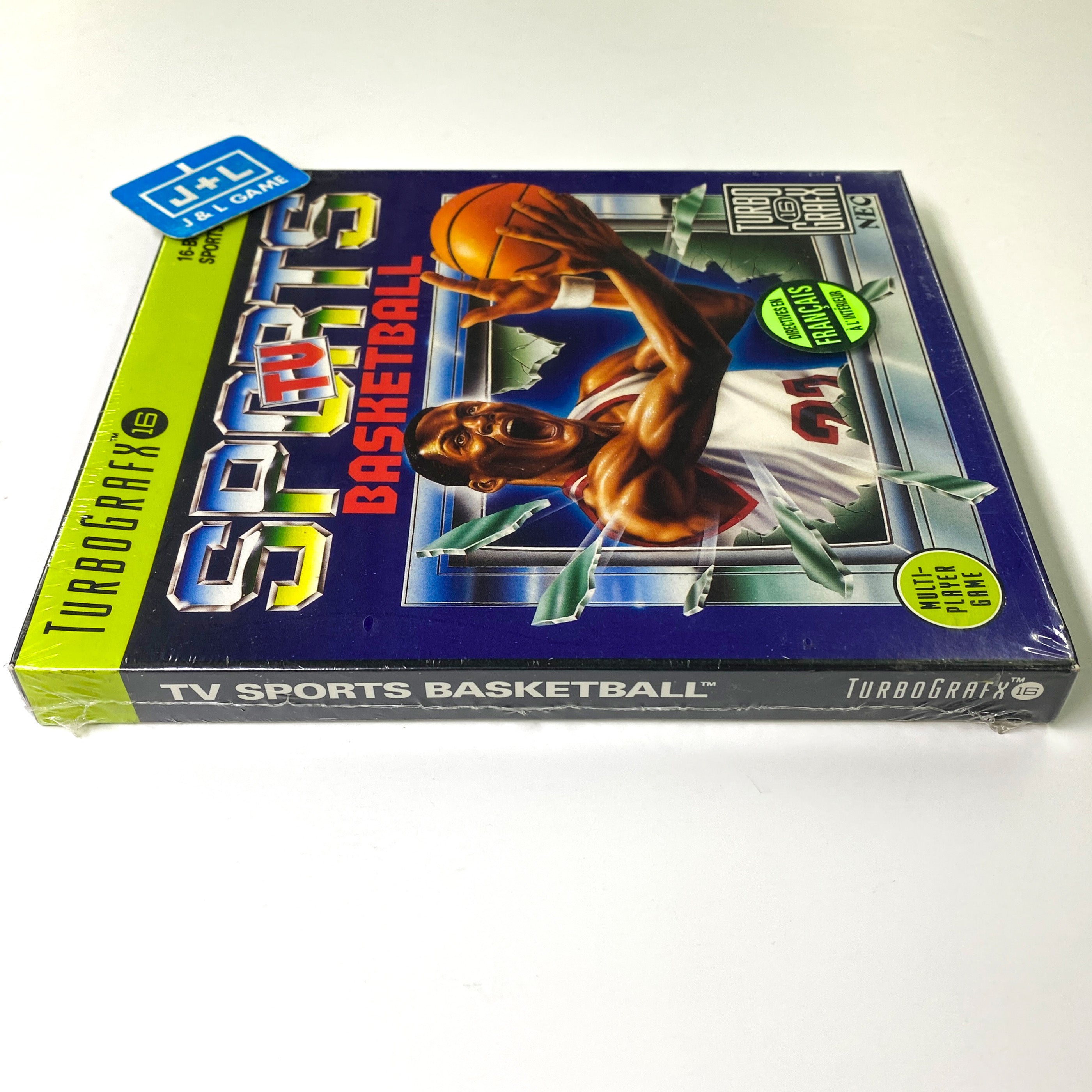 TV Sports Basketball - TurboGrafx-16 Video Games NEC   
