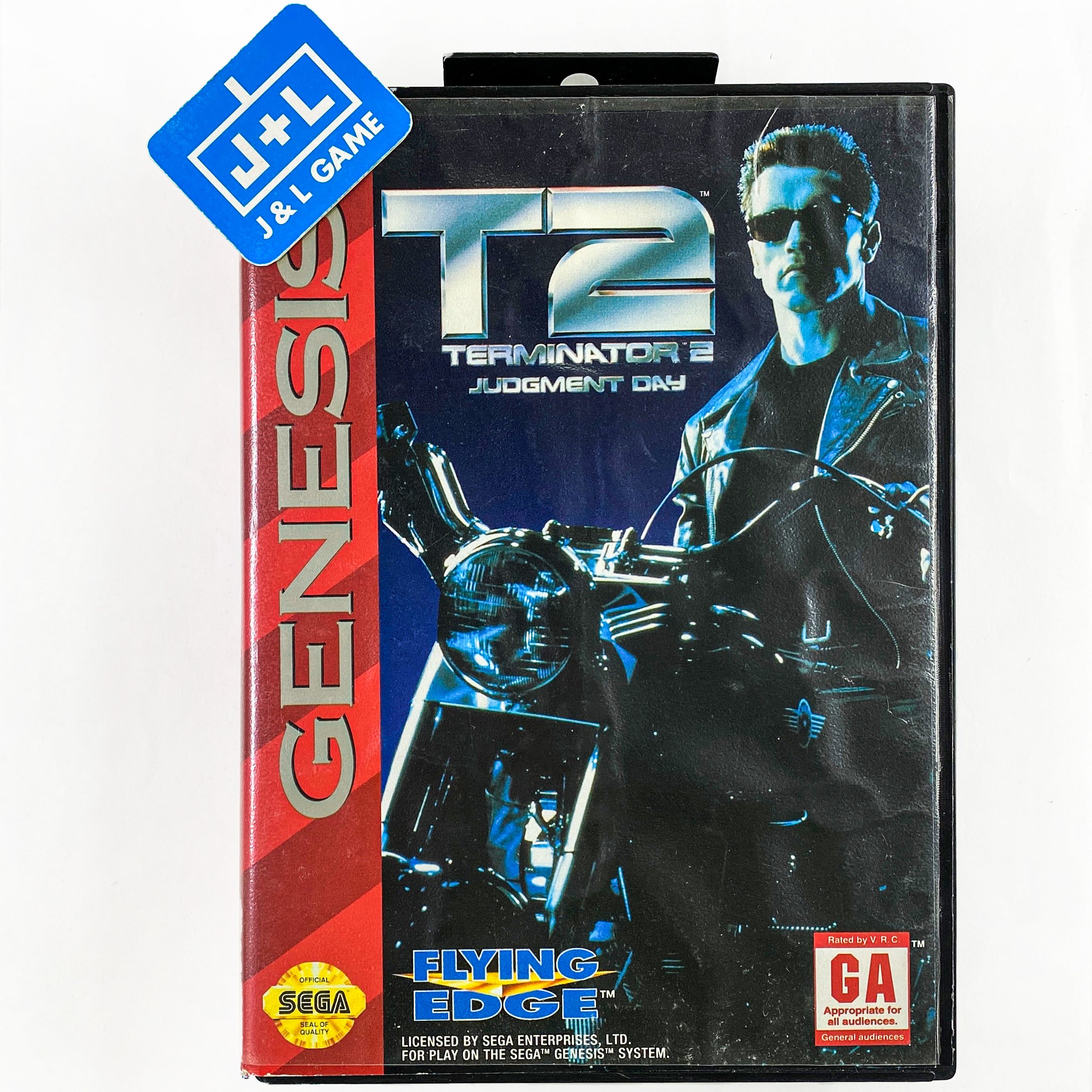 Terminator 2: Judgment Day - (SG) SEGA Genesis [Pre-Owned] Video Games Flying Edge   