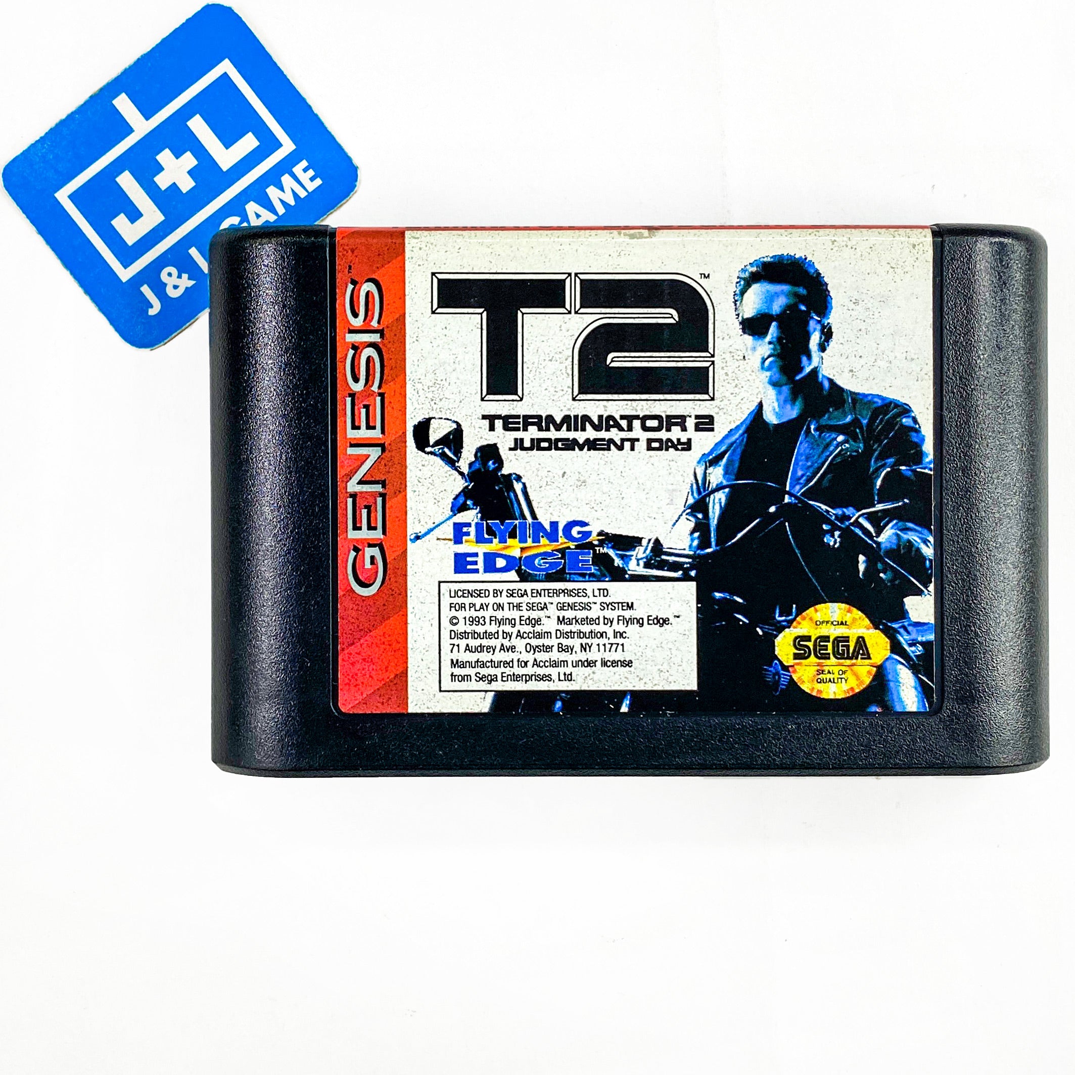 Terminator 2: Judgment Day - (SG) SEGA Genesis [Pre-Owned] Video Games Flying Edge   