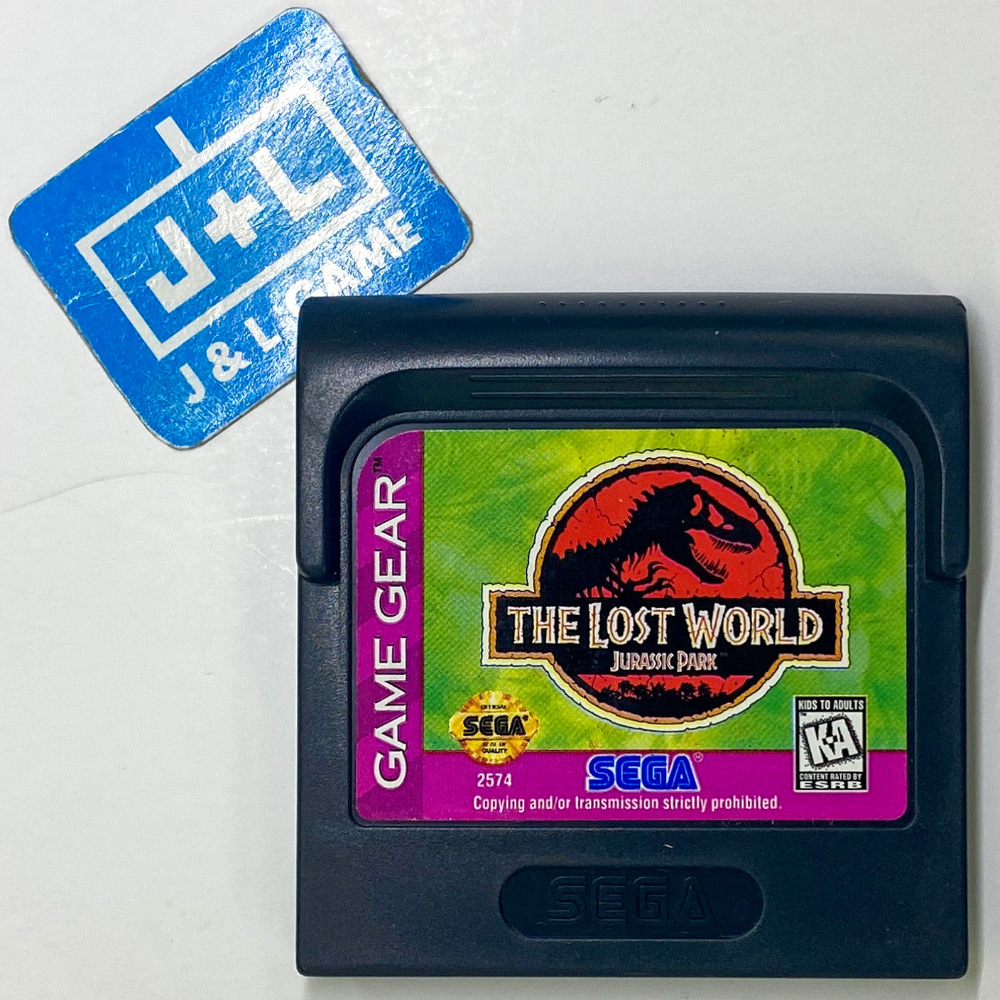 The Lost World: Jurassic Park - SEGA GameGear [Pre-Owned] Video Games Sega   