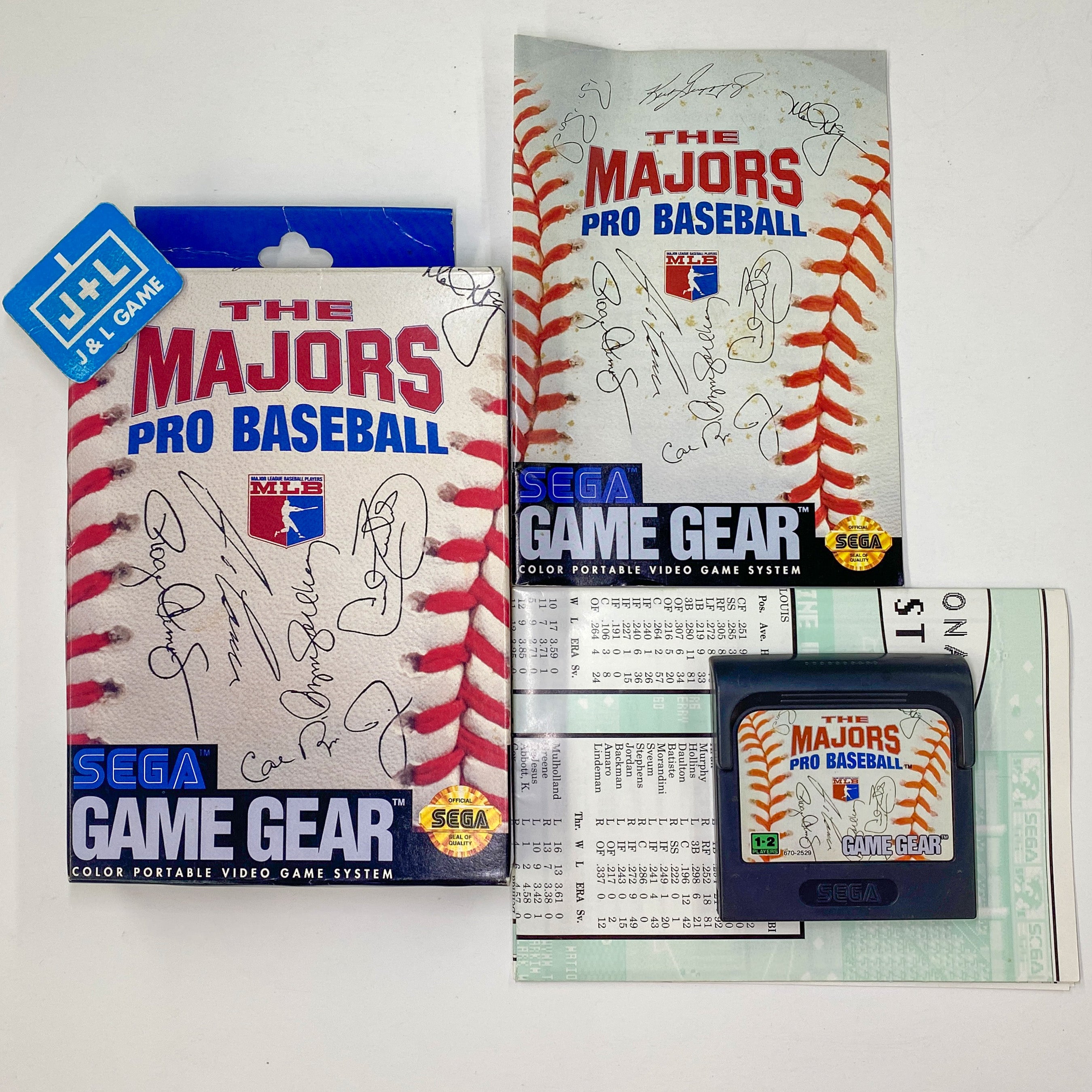 The Majors: Pro Baseball - SEGA GameGear [Pre-Owned] Video Games Sega   