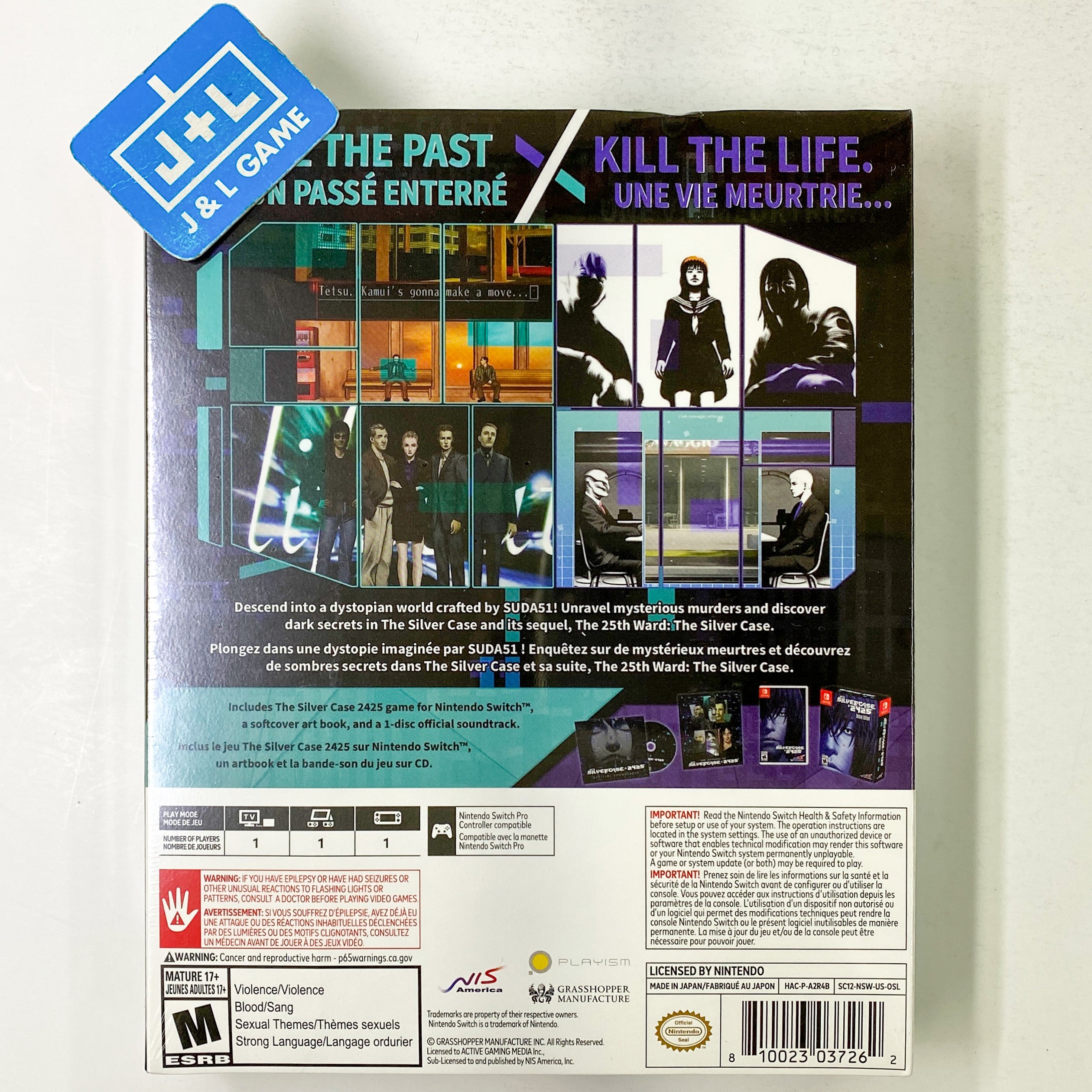 The Silver Case 2425 Deluxe Edition - (NSW) Nintendo Switch | J&L Game