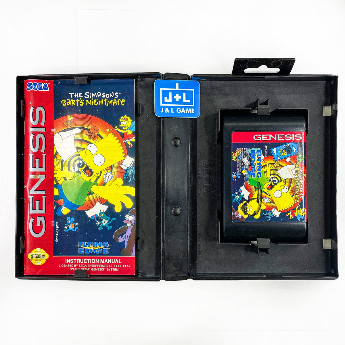 The Simpsons: Bart's Nightmare - (SG) SEGA Genesis [Pre-Owned] | J&L Game