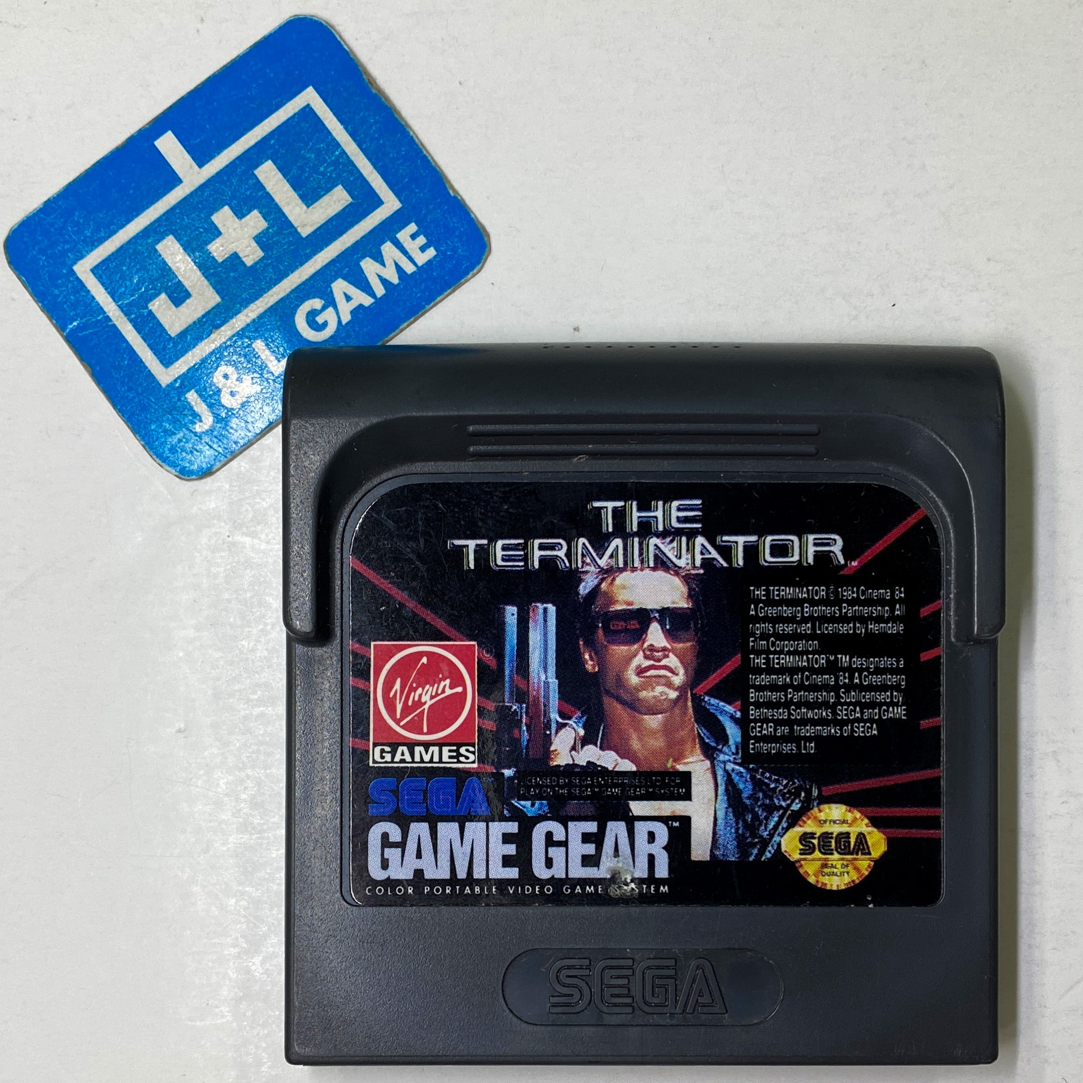 The Terminator - SEGA GameGear [Pre-Owned] Video Games Virgin Interactive   