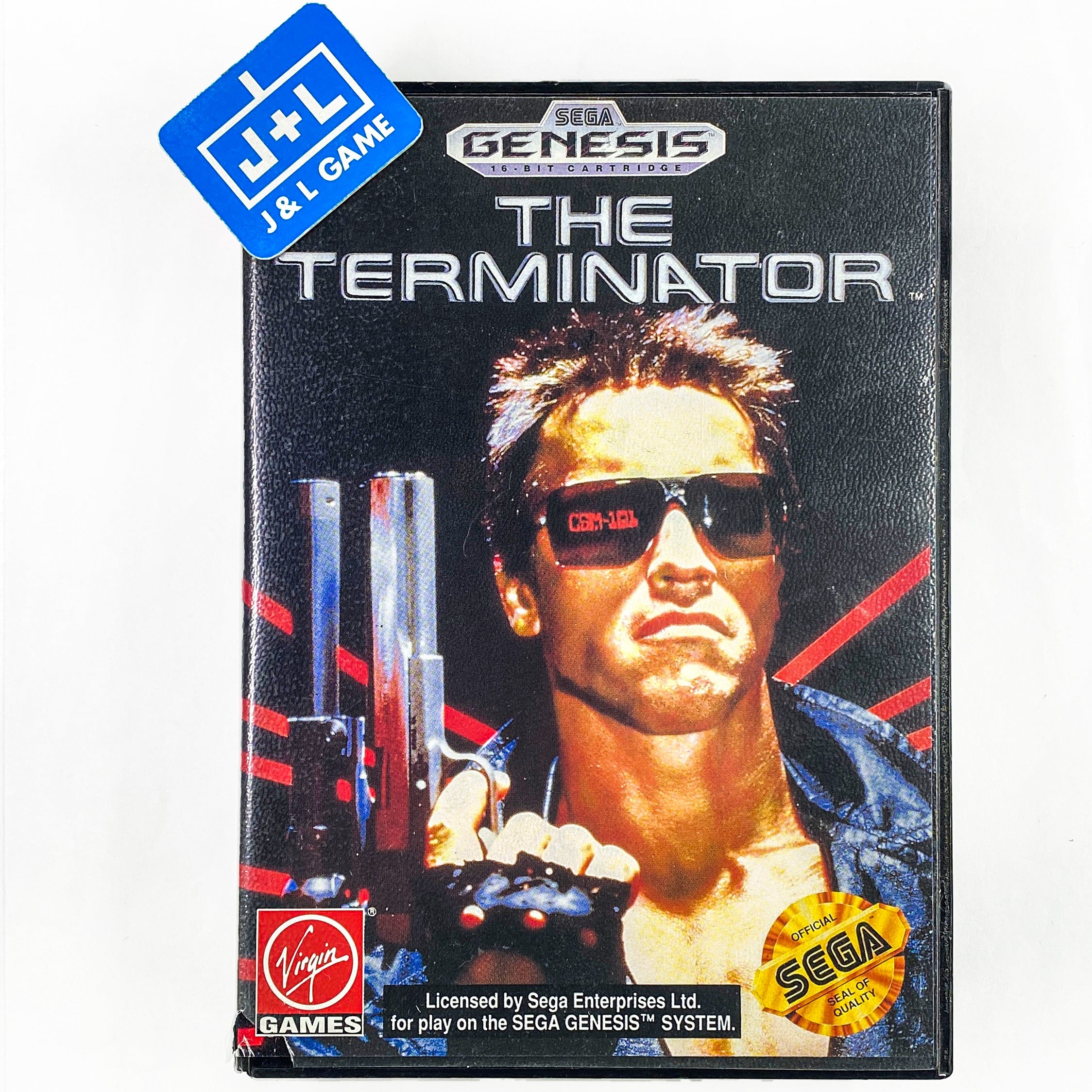 The Terminator - SEGA Genesis [Pre-Owned] Video Games Virgin Interactive   