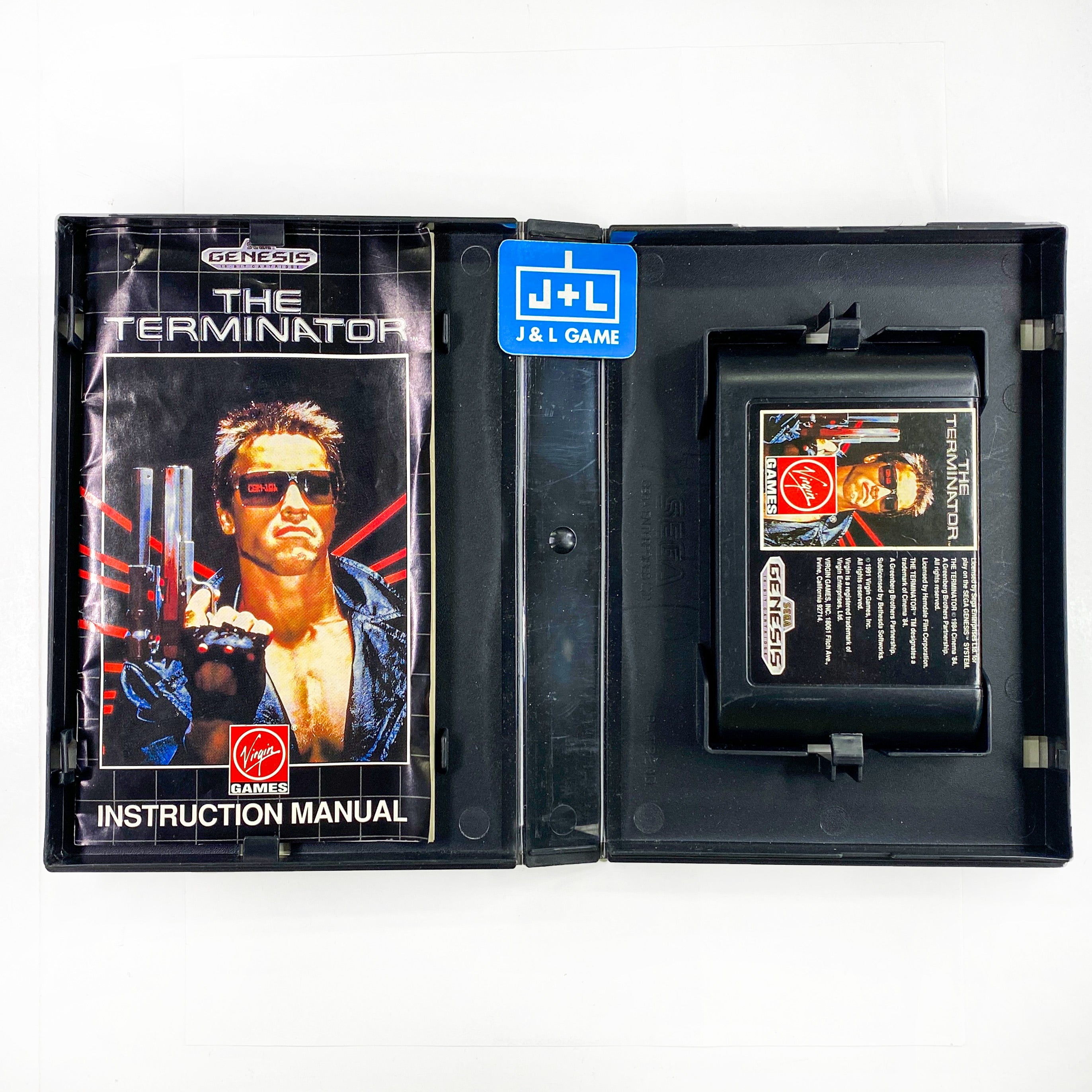The Terminator - SEGA Genesis [Pre-Owned] Video Games Virgin Interactive   